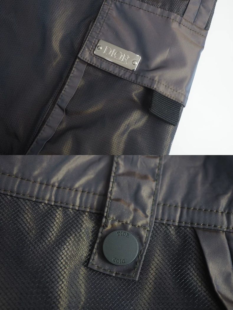 Dior DIOR size US 48 Dark Purple Laser Mesh Overalls pants 2502- Size US 32 / EU 48 - 5 Thumbnail