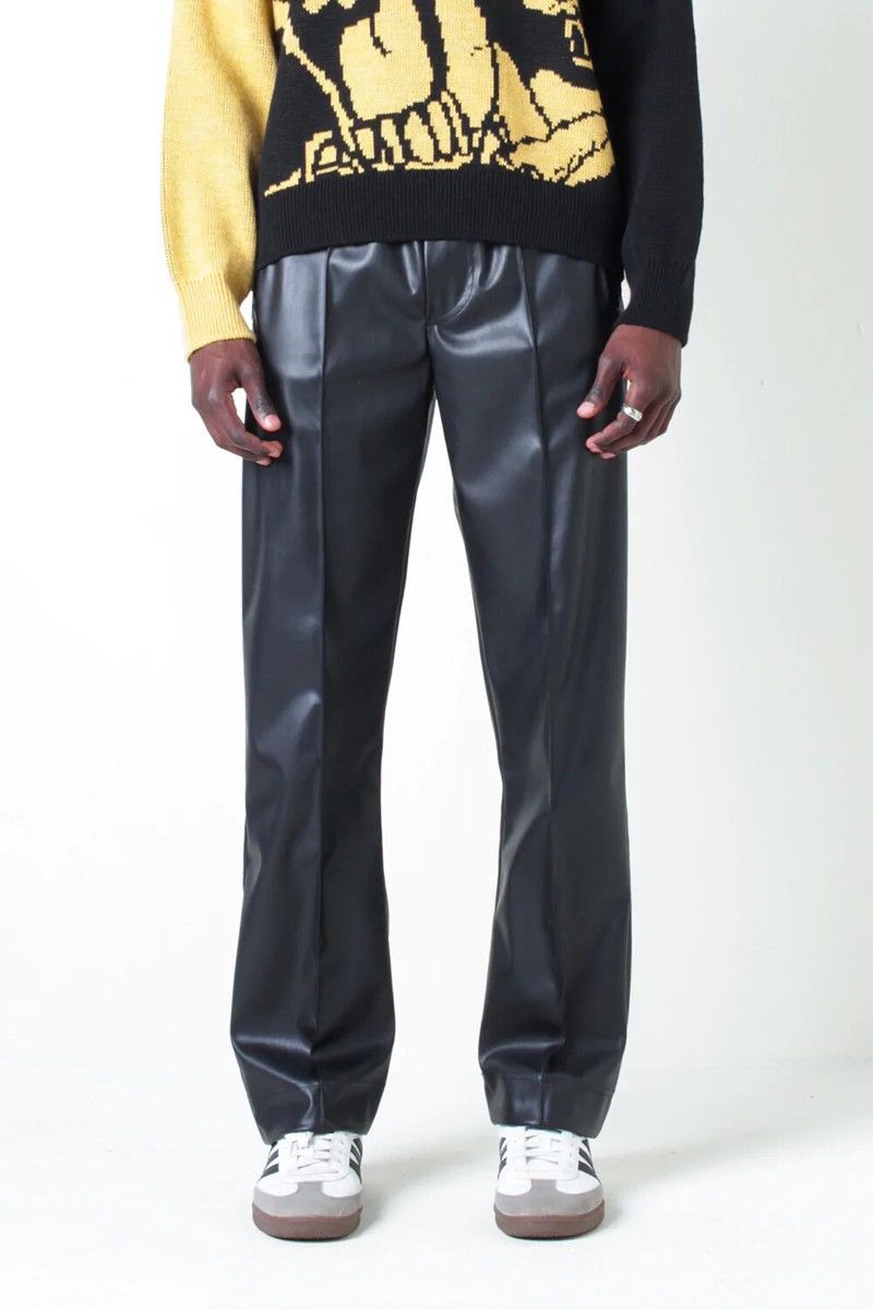Sunflower Sunflower Faux Leather Track Pants Size US 30 / EU 46 - 1 Thumbnail