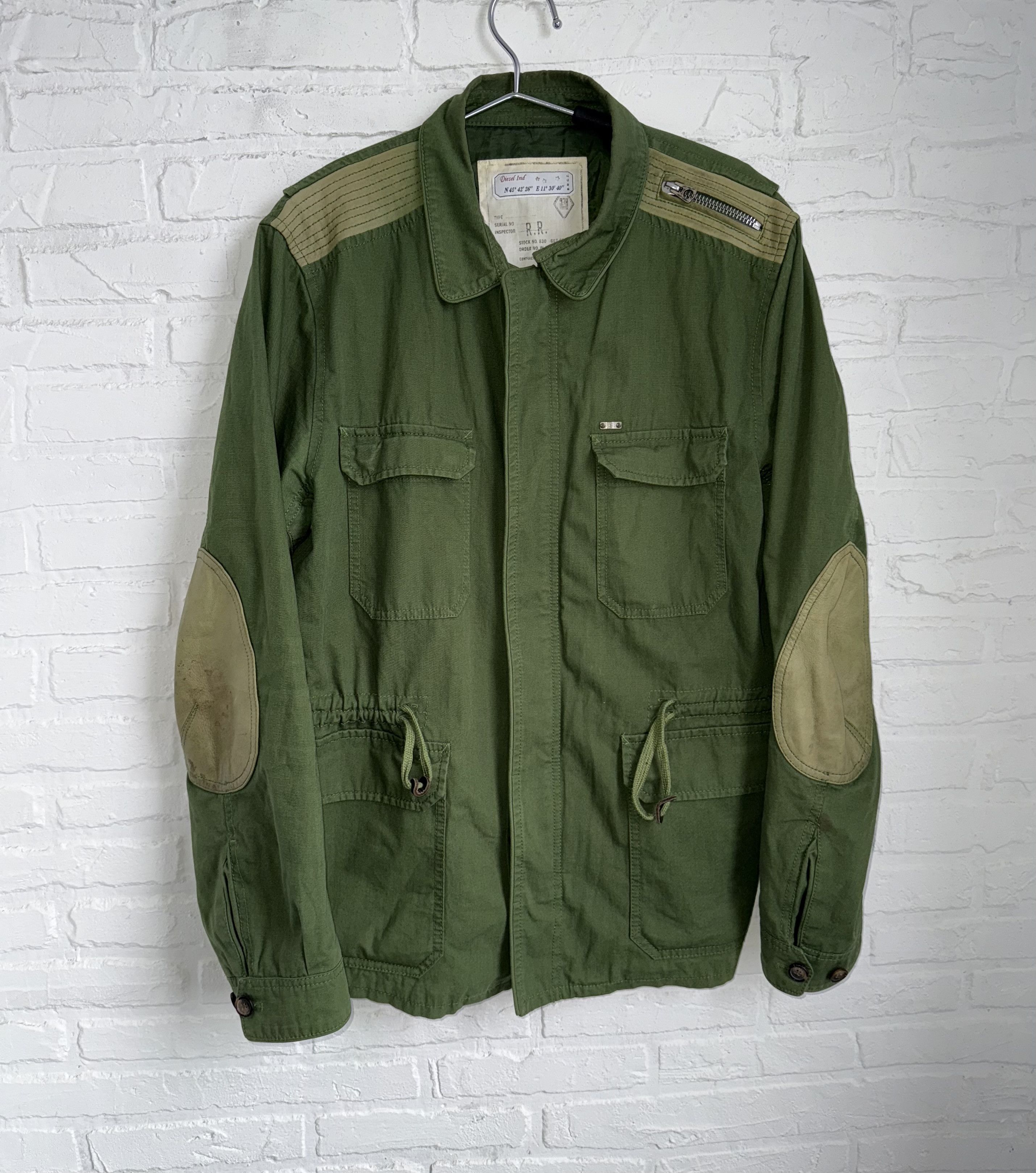 Diesel Archive vintage Diesel J AMMA military jacket Size US XL / EU 56 / 4 - 1 Thumbnail