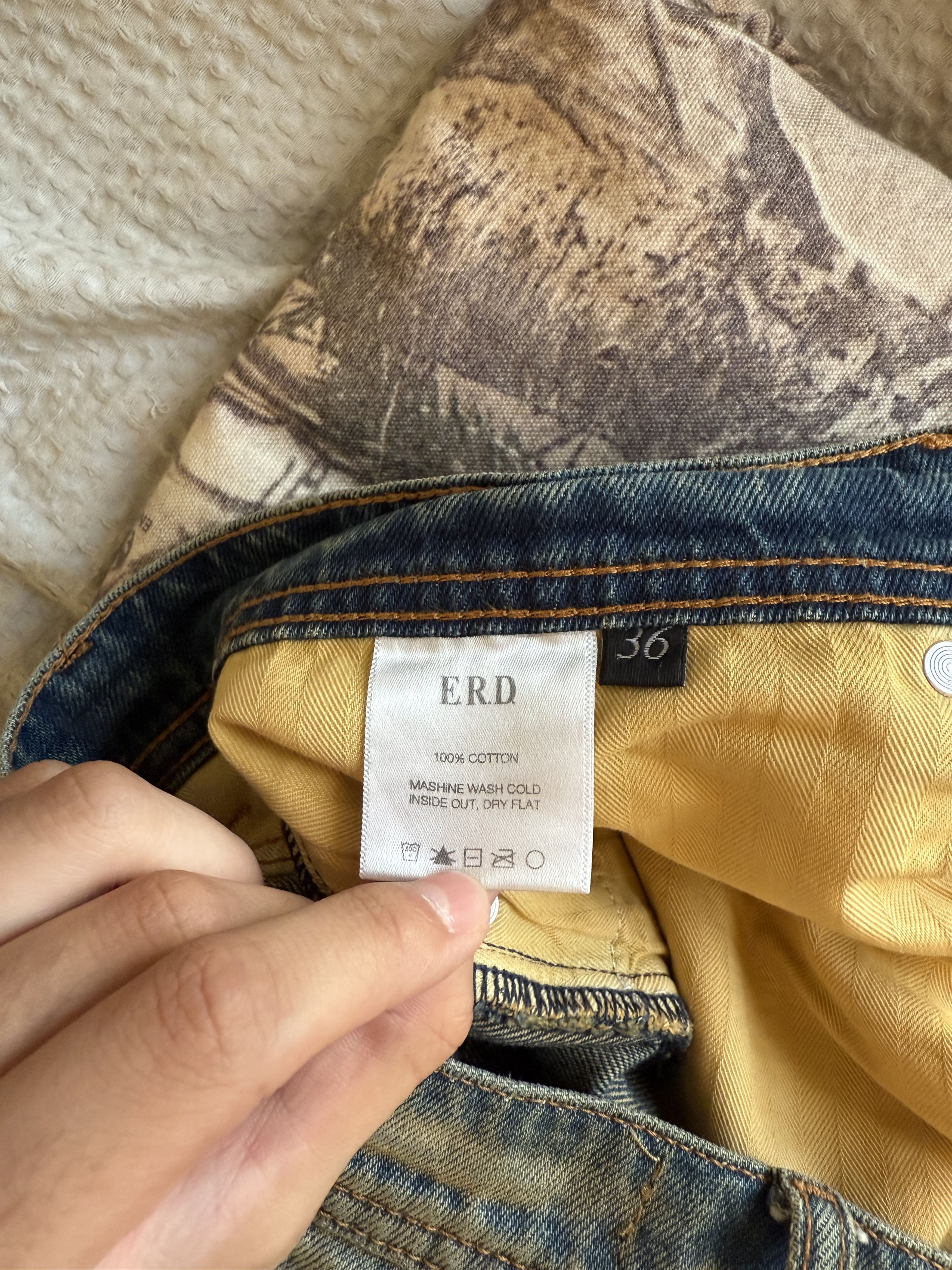 Enfants Riches Deprimes Enfants riches deprimes corpse pose baggy thrashed denim Size US 36 / EU 52 - 6 Thumbnail