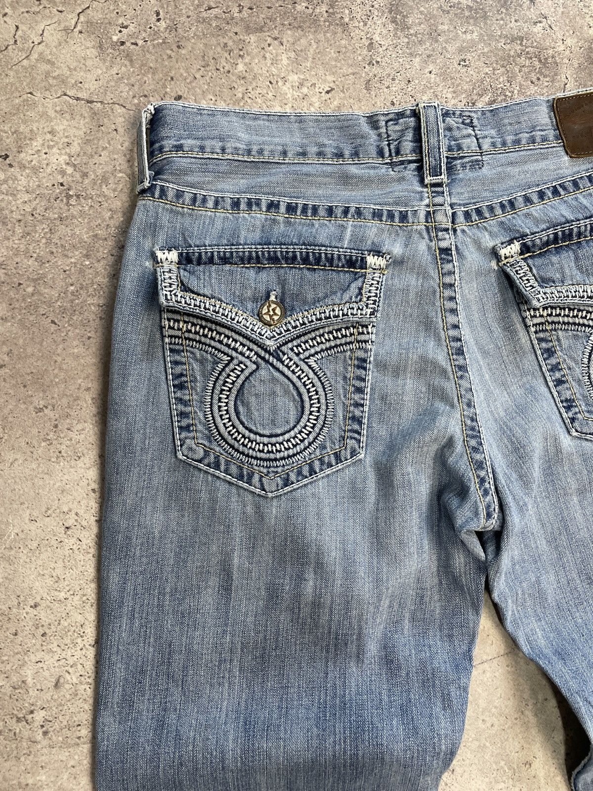 True Religion Vintage Y2K Big Star Like True Religion Y2K Distressed Jeans Size US 36 / EU 52 - 3 Thumbnail