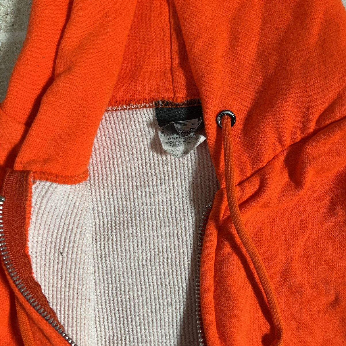 Vintage Vtg Ace Sportswear Thermal Lined Zip Up Hoodie Made in USA Size US XL / EU 56 / 4 - 3 Thumbnail