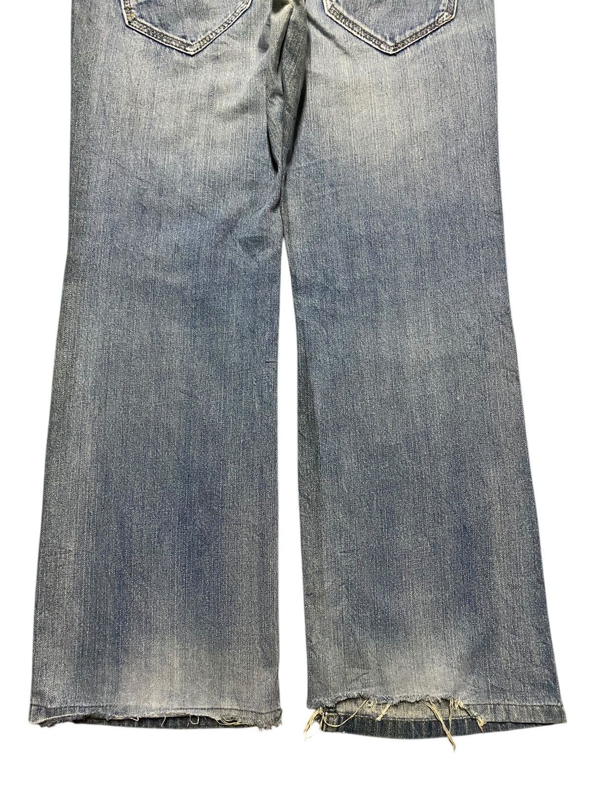 Hysteric Glamour Vintage Japanese Brand Piko Flare Denim Jeans Size US 33 - 6 Thumbnail
