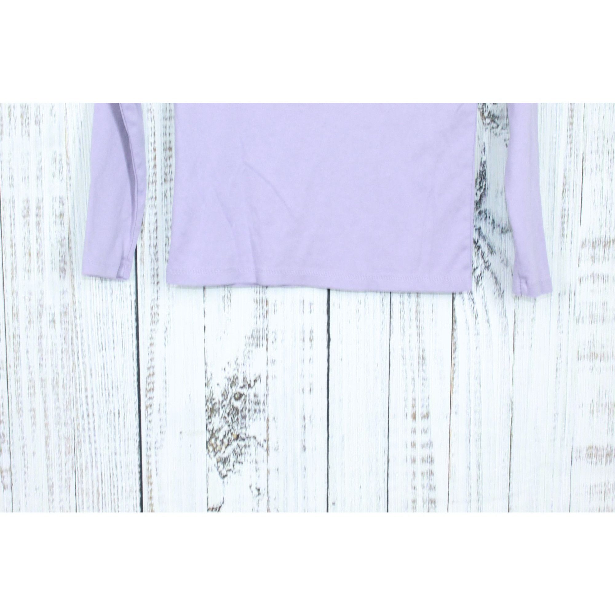 L.L. Bean LL Bean Dusty Purple Pima Long Sleeve Crew Tee Size XS / US 0-2 / IT 36-38 - 7 Thumbnail