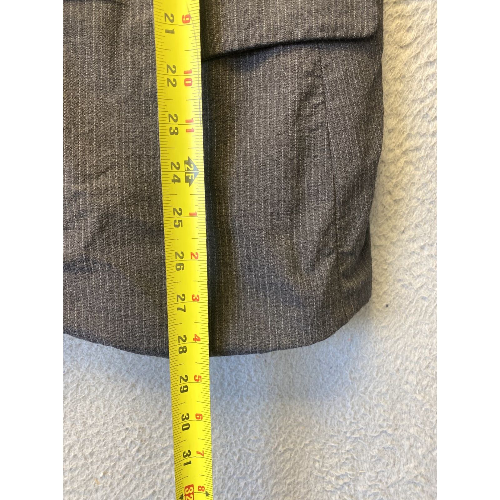 Banana Republic Banana Republic Wool Blazer Womens 14 Button Stripes /108-45 Size XL / US 12-14 / IT 48-50 - 7 Thumbnail