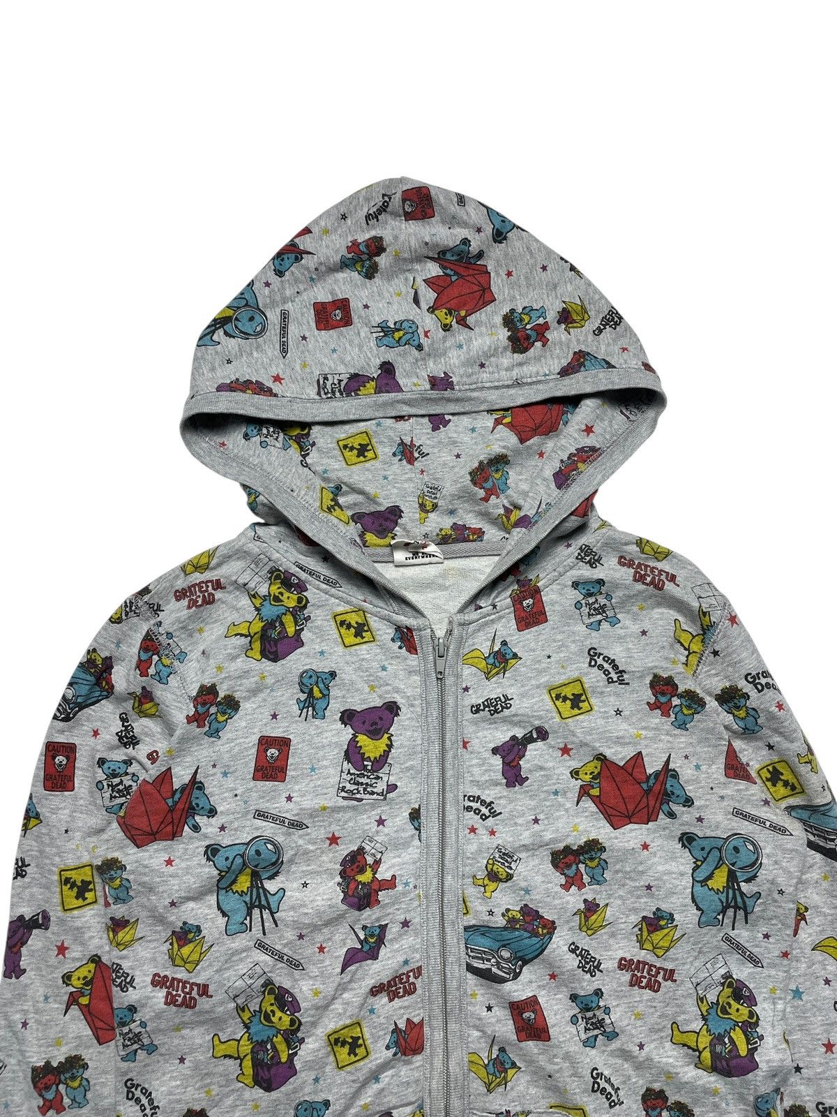 Angel Blue GFD Bear Aop Zip Hoodie Size US M / EU 48-50 / 2 - 2 Thumbnail