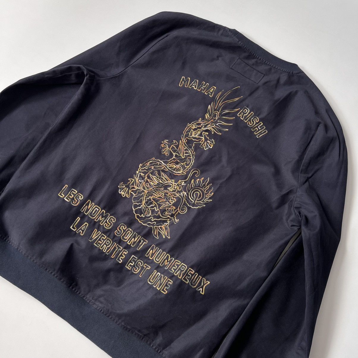 Maharishi RARE Maharishi embroidery dragon sweatshirt Size US L / EU 52-54 / 3 - 6 Thumbnail