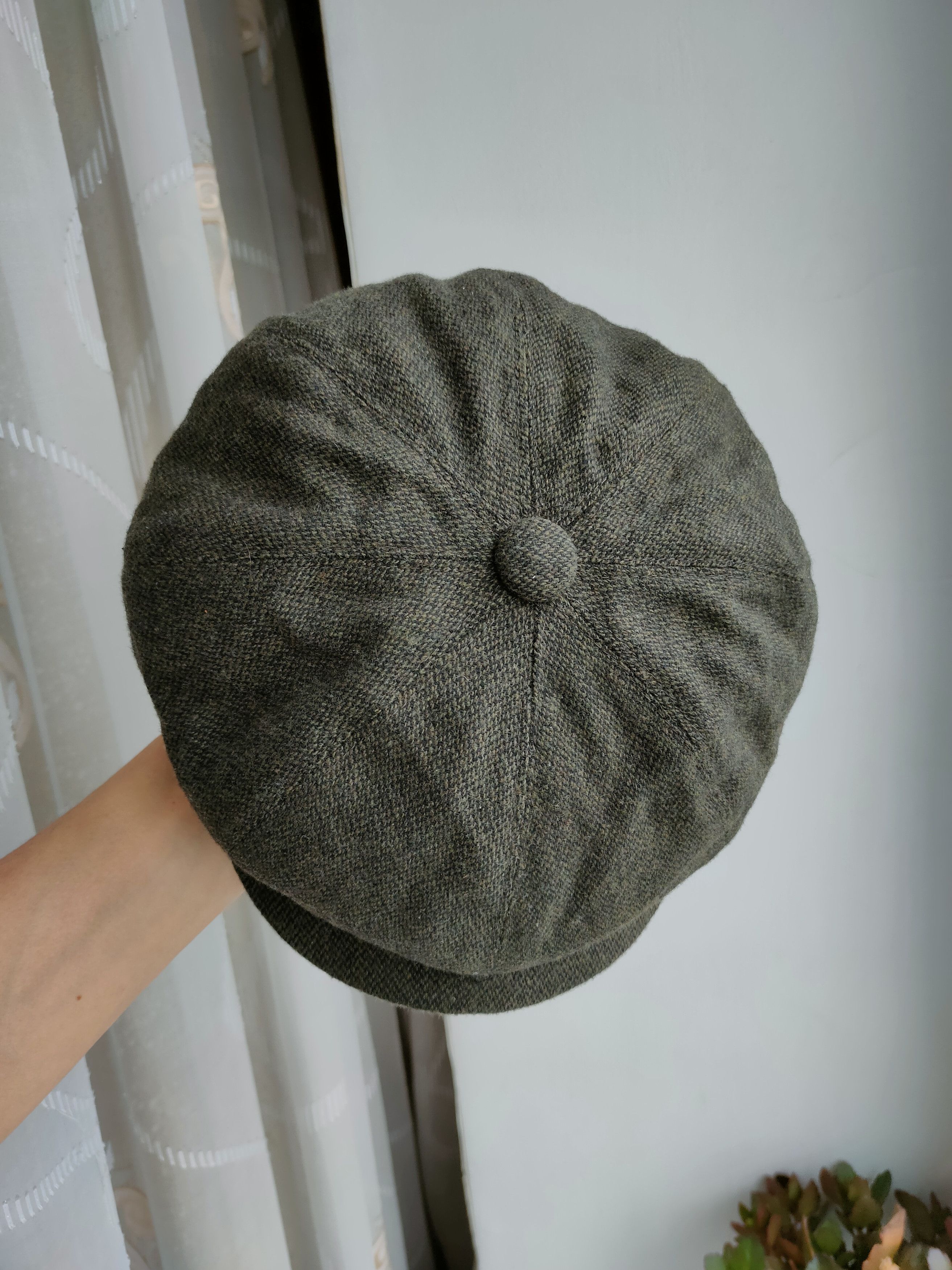 Kangol Kangol Woolen Cap Eight-blade Forage Hat Cartouche Flat Cap Size ONE SIZE - 4 Thumbnail