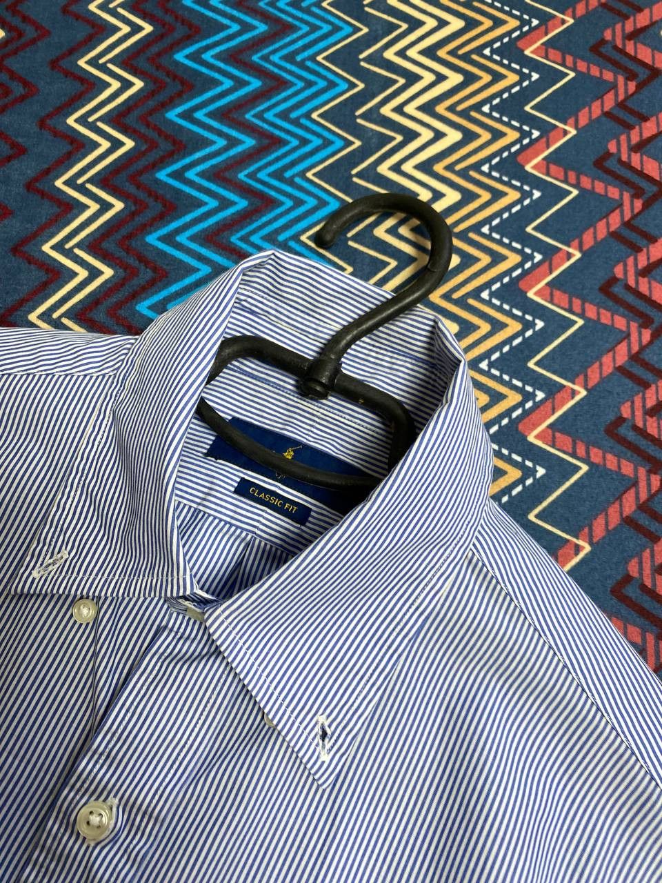 Ralph Lauren Vintage Y2K shirt striped Ralph Lauren classic fit logo Size US S / EU 44-46 / 1 - 9 Thumbnail