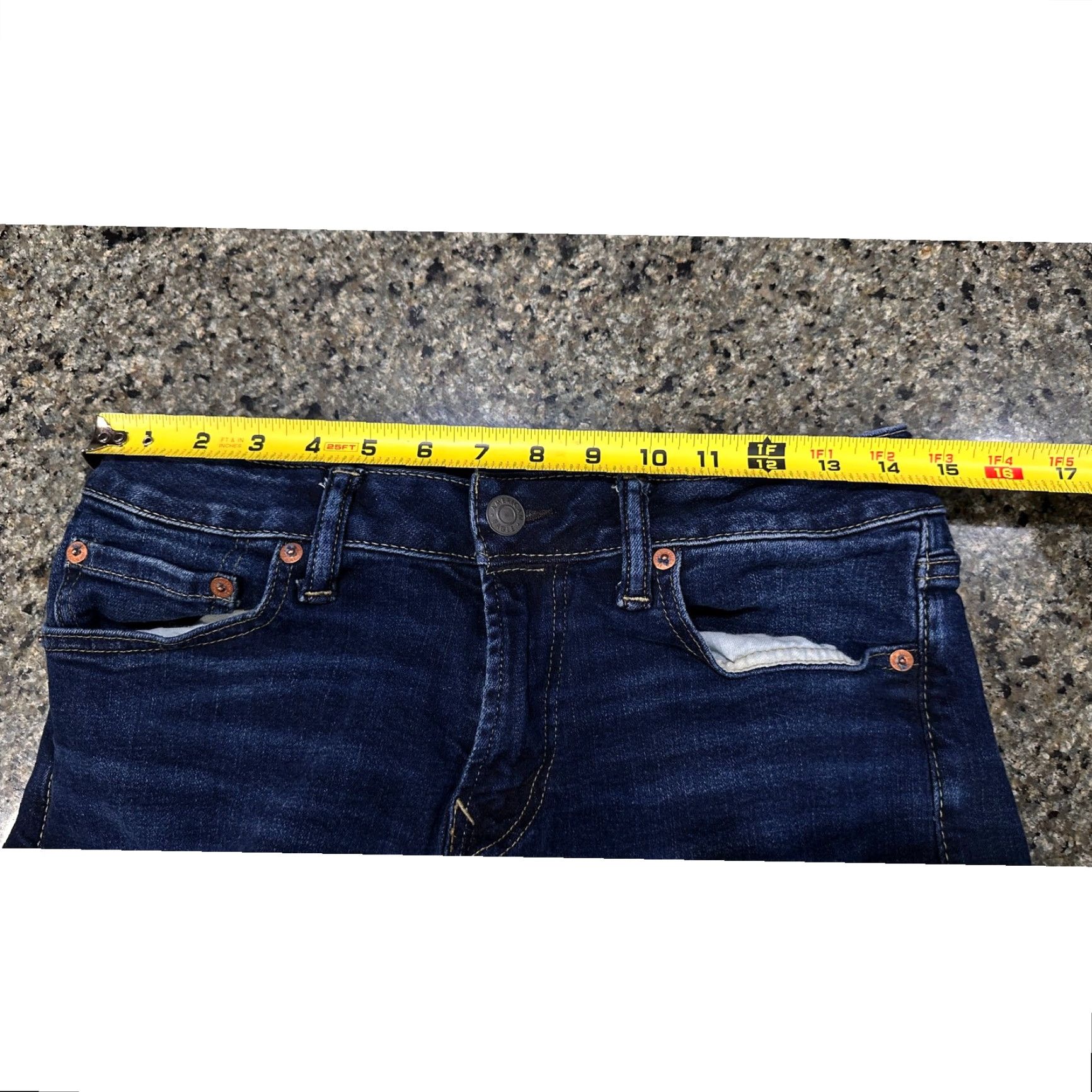 American Eagle Outfitters American Eagle Jeans Mens Size 30 Dark Wash Bootcut Airflex Denim Cotton Stretch Regular 5-Pocket Blue Size US 30 / EU 46 - 6 Thumbnail
