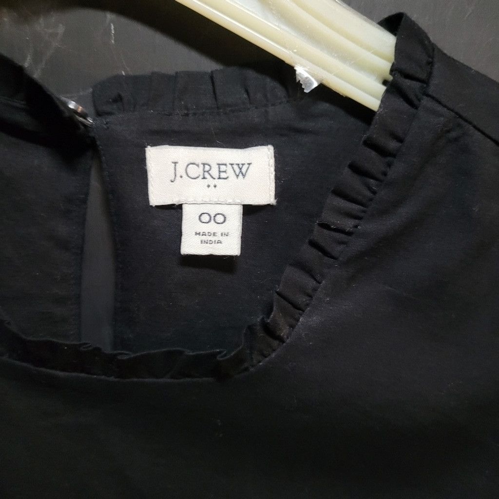 J.Crew J Crew, dress, black with 2 tiers nwot, Size 00 Size XXS / US 00 / IT 34 - 2 Thumbnail