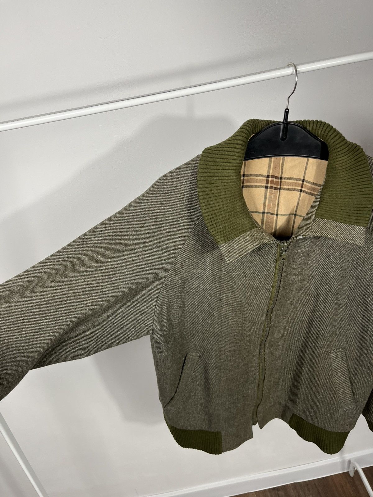 Other Vintage Gurtex Wool Blend Jacket Talon Zip Made England Mens Size US XL / EU 56 / 4 - 7 Thumbnail
