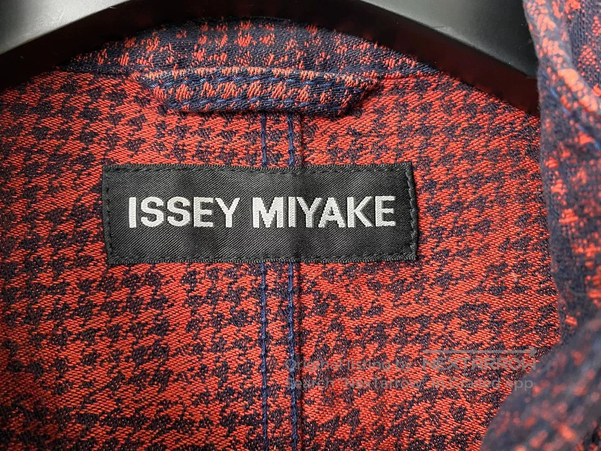 Issey Miyake issey miyake men red brown patterned jacket. Size US L / EU 52-54 / 3 - 3 Thumbnail