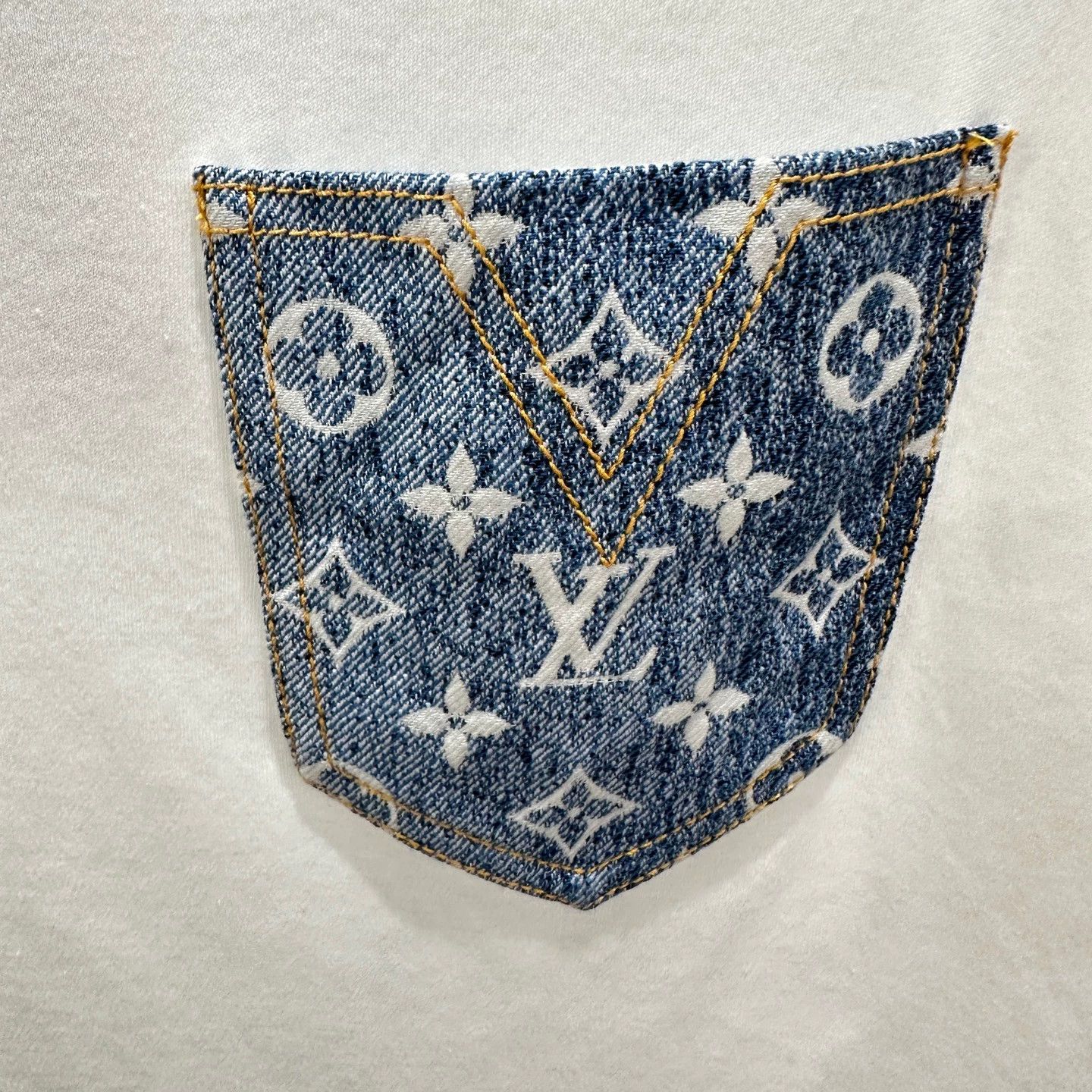 Louis Vuitton Louis Vuitton Monogram Pocket Chain SS M Cotton apr768 Size M / US 6-8 / IT 42-44 - 6 Thumbnail