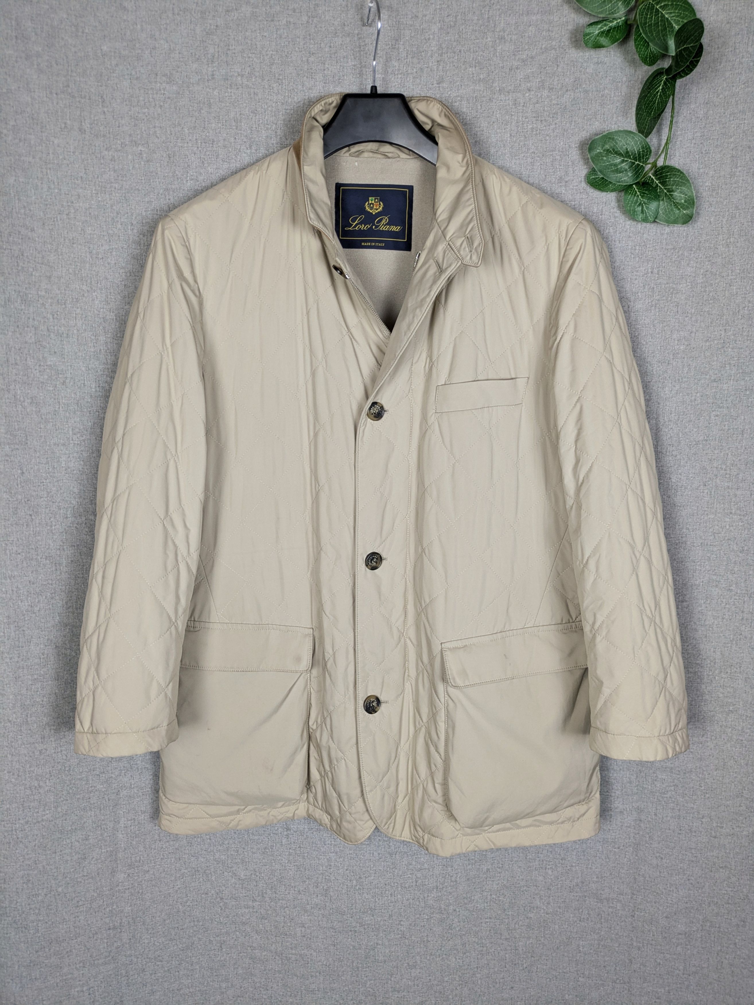 Loro Piana loro piana roadster villa d este XL man windbreaker jacket Size US XL / EU 56 / 4 - 3 Thumbnail