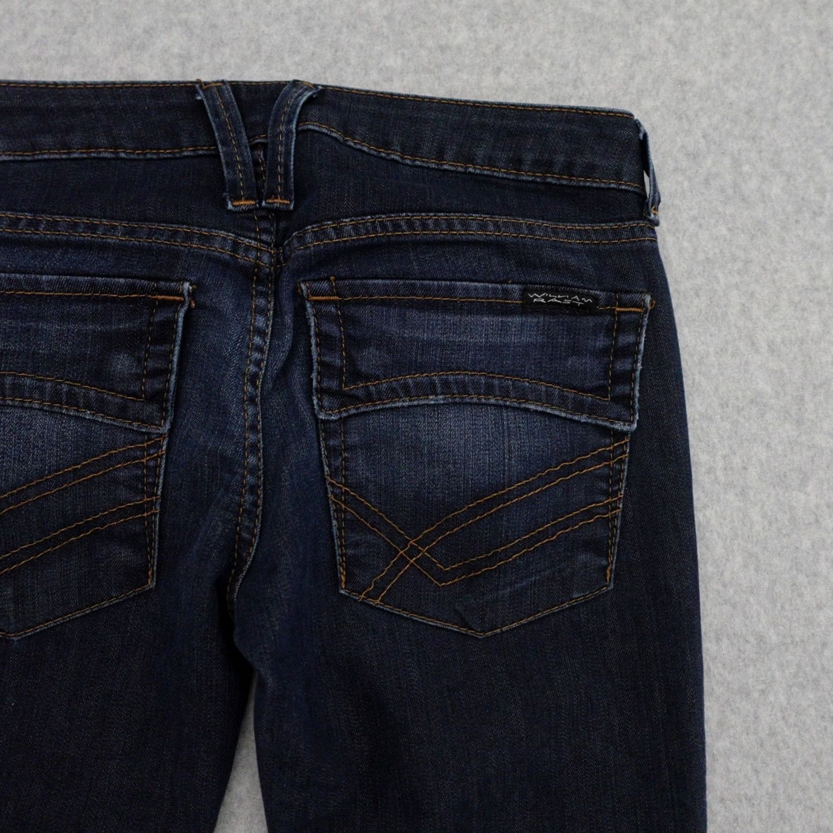 Denime William Rast Jeans Womens 26 Blue Belle Bootcut Denim Casual 26X31 Ladies Regular Denim Blue Bootcut Womens Jeans 26 Size 26" / US 2 / IT 38 - 5 Thumbnail