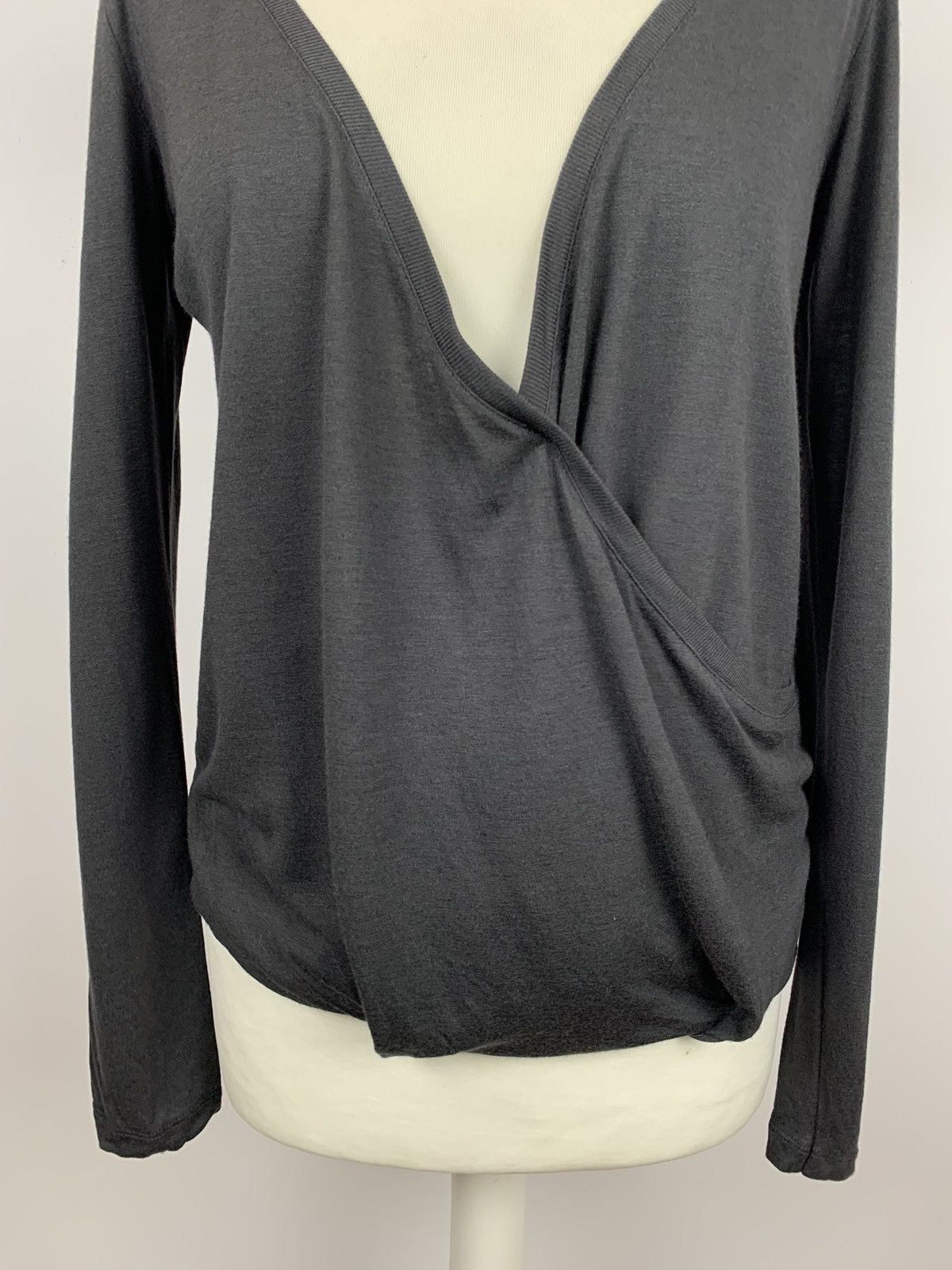 Allsaints Alllsaints Kerin LS Top Wrap Effect Long Sleeve Tee Ladies Size M / US 6-8 / IT 42-44 - 5 Thumbnail