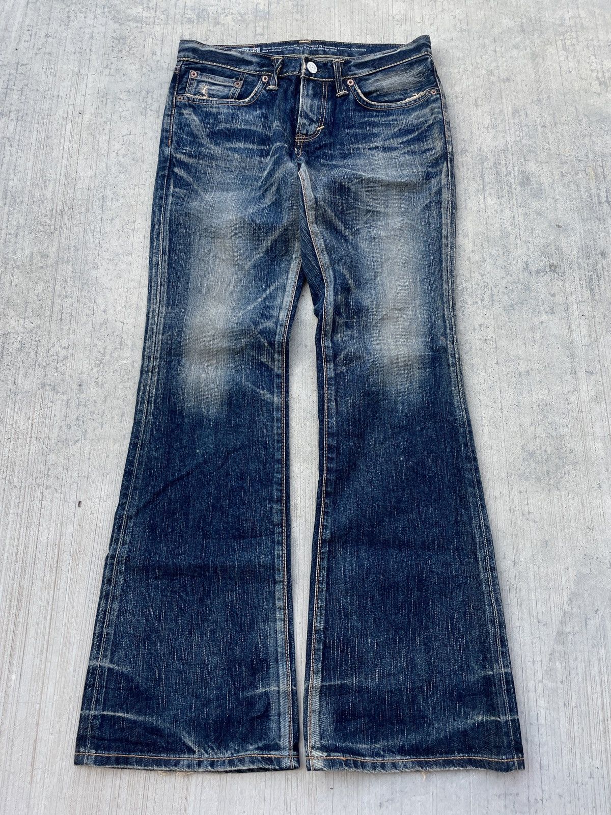 Japanese Brand VINTAGE 2000s JAPANESE BRAND EDWIN FLARE JEAN Size US 29 - 1 Thumbnail