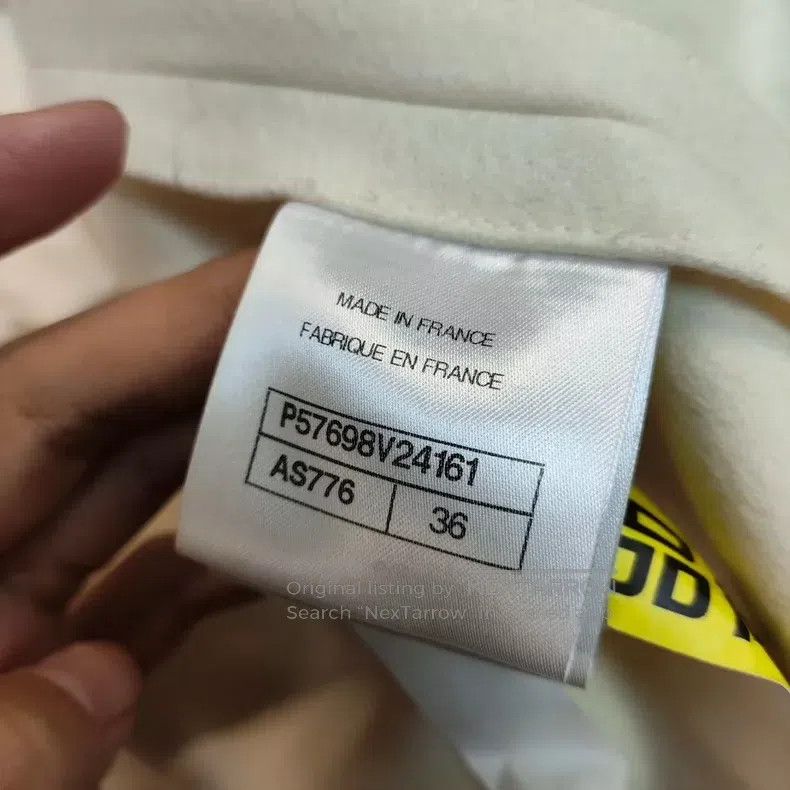 Chanel Chanel Ground control series white coat Size XS / US 0-2 / IT 36-38 - 4 Thumbnail