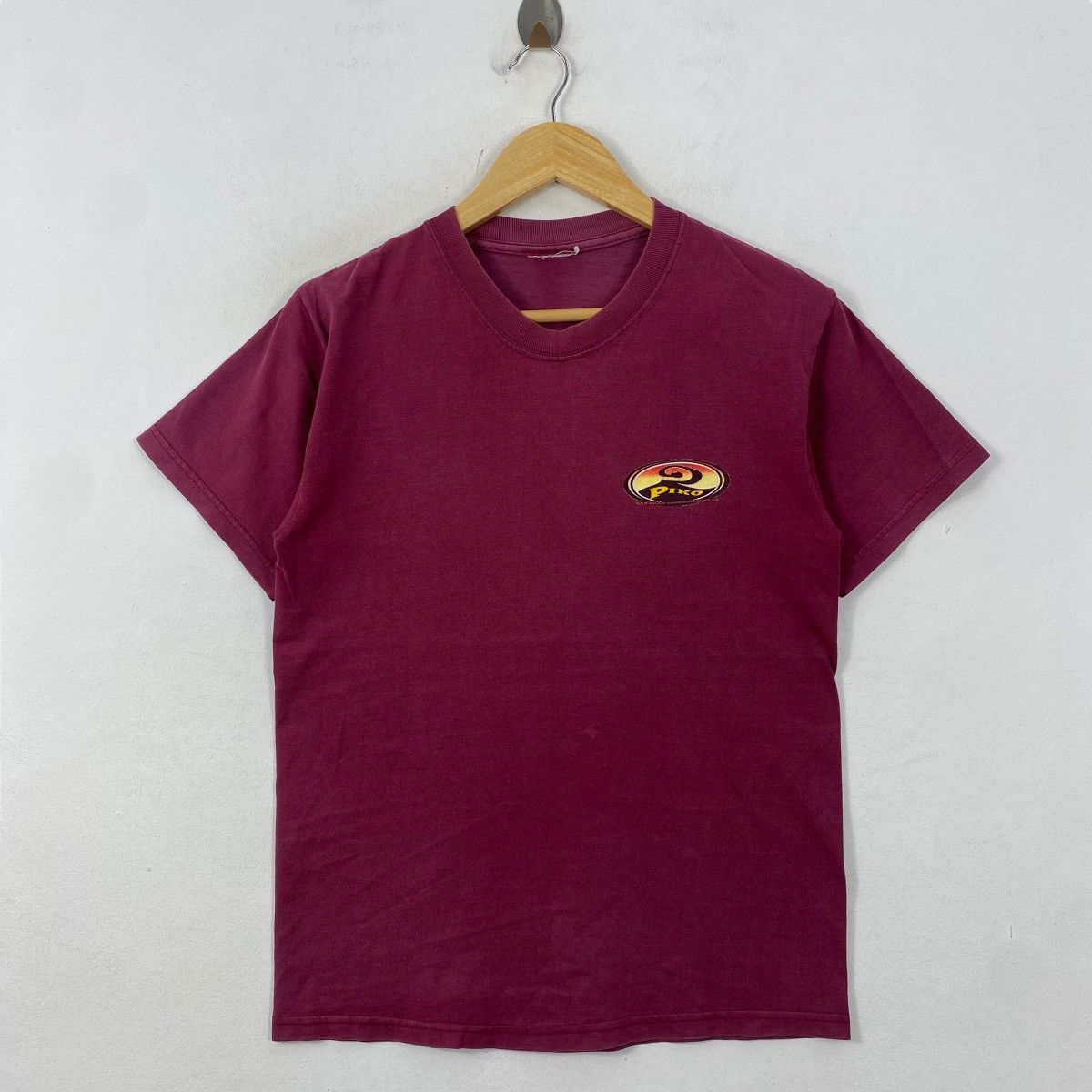 Vintage Vintage PIKO HAWAIIAN LONGBOARD Wear Graphic Surf Tee Shirt Size US S / EU 44-46 / 1 - 3 Thumbnail