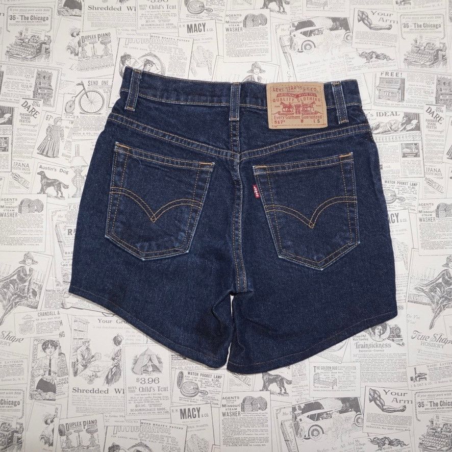 Levi's Small - Vintage Y2K Levis 517 denim jean youth 1990s shorts Size US 26 / EU 42 - 6 Thumbnail
