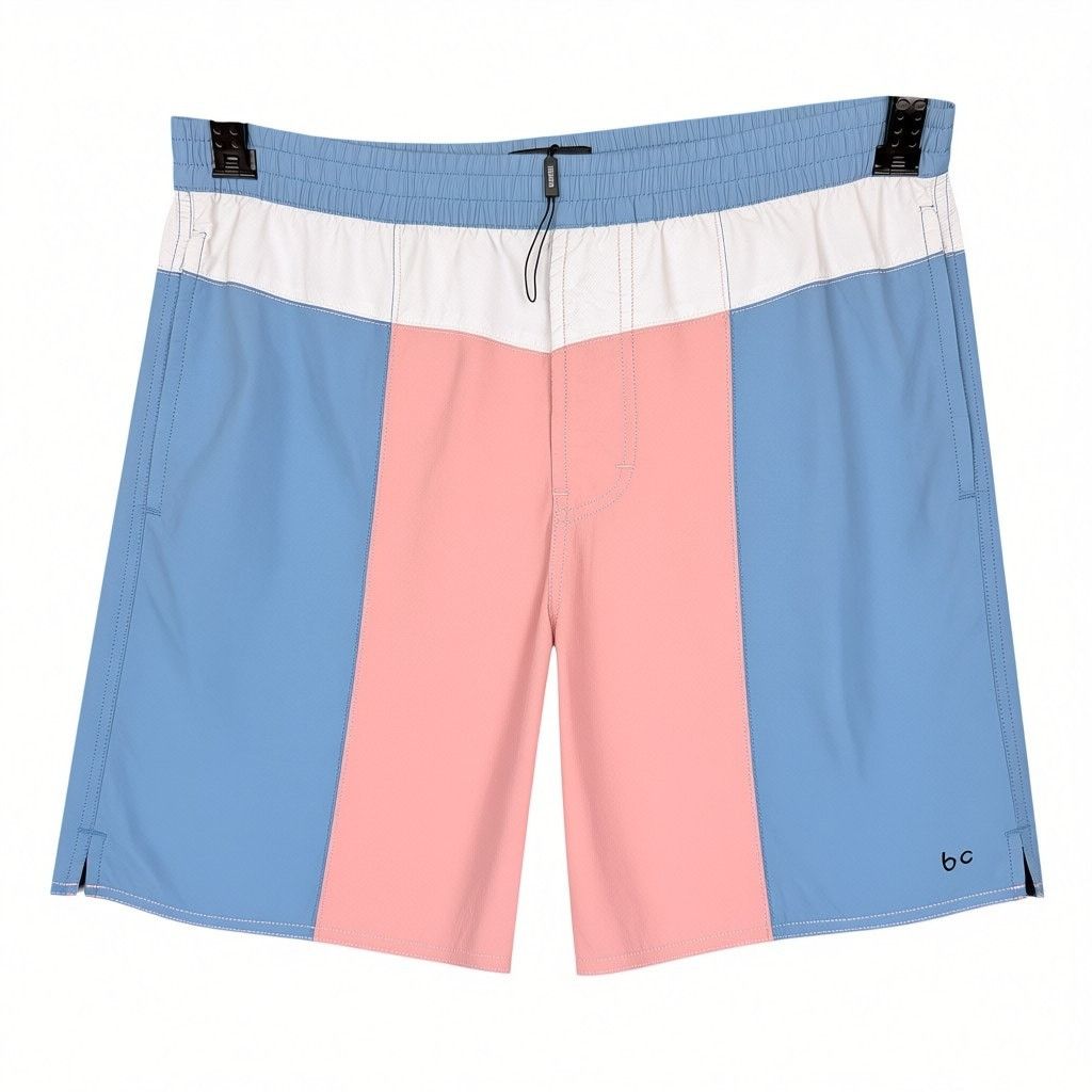 Barney Cools Barney Cools Men's 36 Blue Pink White Swim Board Shorts NWOT Size US 36 / EU 52 - 1 Thumbnail