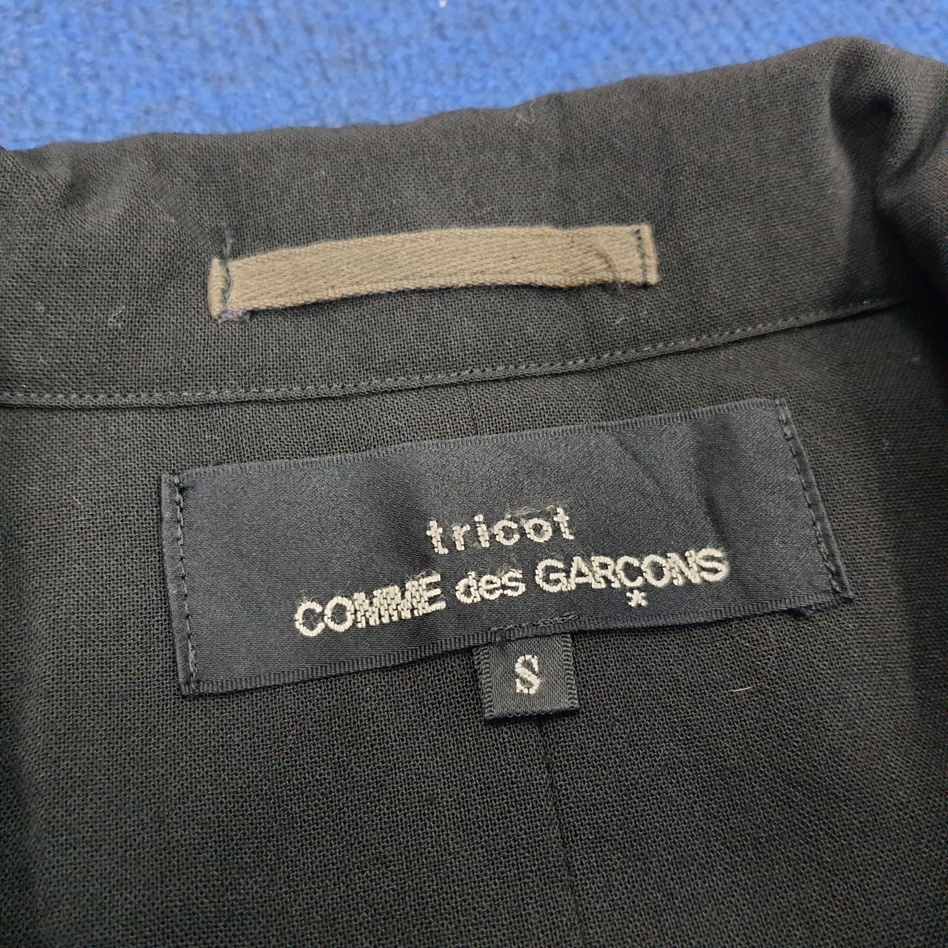 Comme des Garcons × Vintage Vintage Tricot Comme Des Garcons Japanese Brand Blazer Size XS / US 0-2 / IT 36-38 - 4 Thumbnail