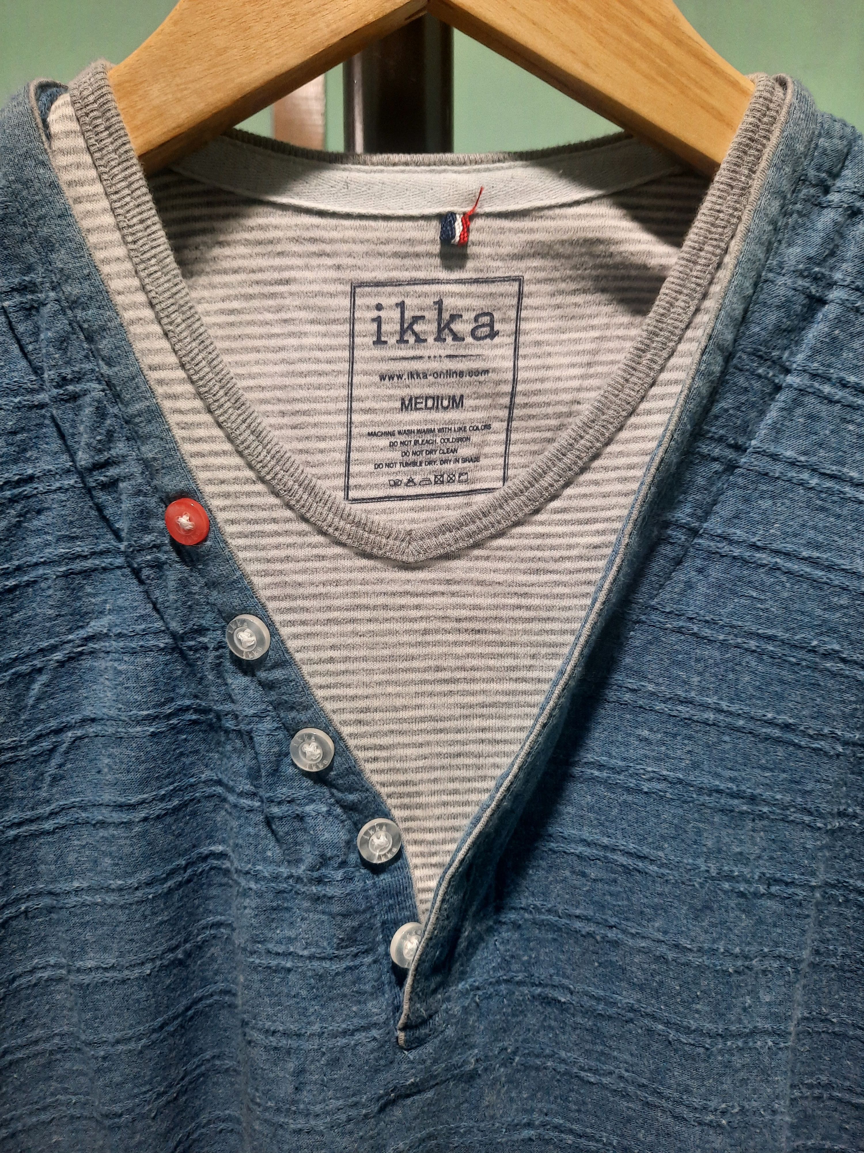Japanese Brand Ikka double layer Size US M / EU 48-50 / 2 - 4 Thumbnail