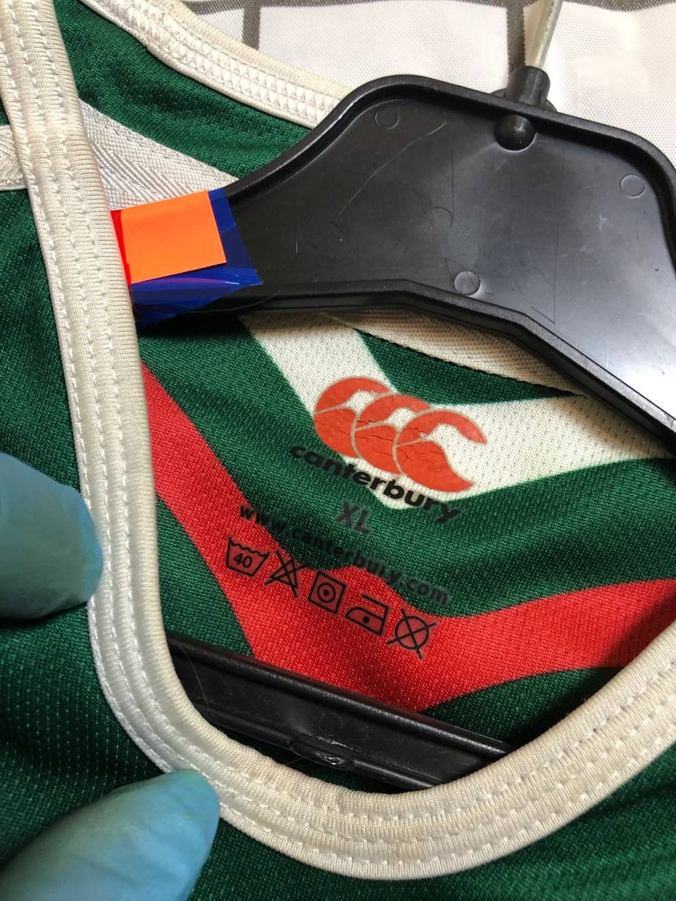 Other LEICESTER TIGERS 2012 2013 HOME RUGBY SHIRT JERSEY Size US XL / EU 56 / 4 - 7 Thumbnail