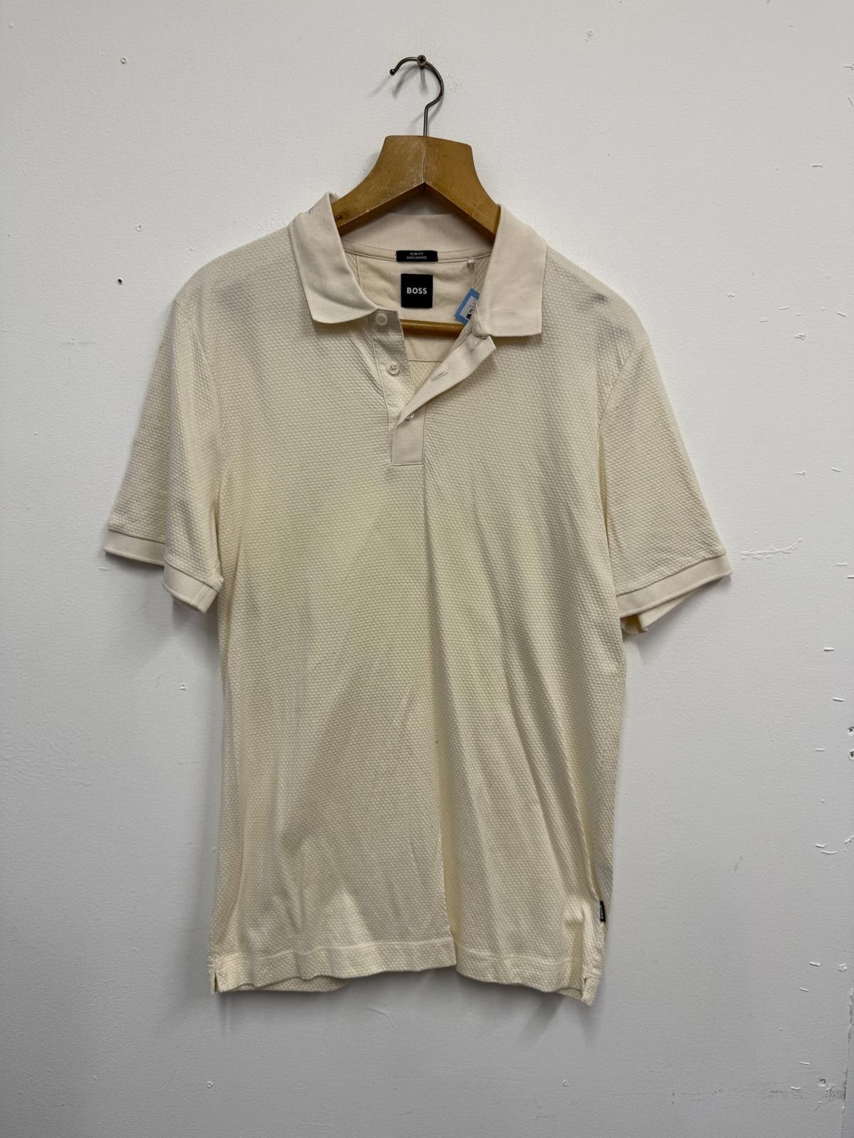 Hugo Boss BOSS Men's Beige Polo Shirt Size US S / EU 44-46 / 1 - 1 Thumbnail
