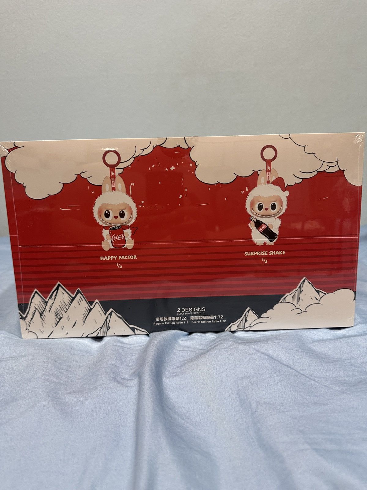 POP MART NEW SEALED Authentic Pop Mart Labubu COCA-COLA SERIES Set Size ONE SIZE - 2 Thumbnail
