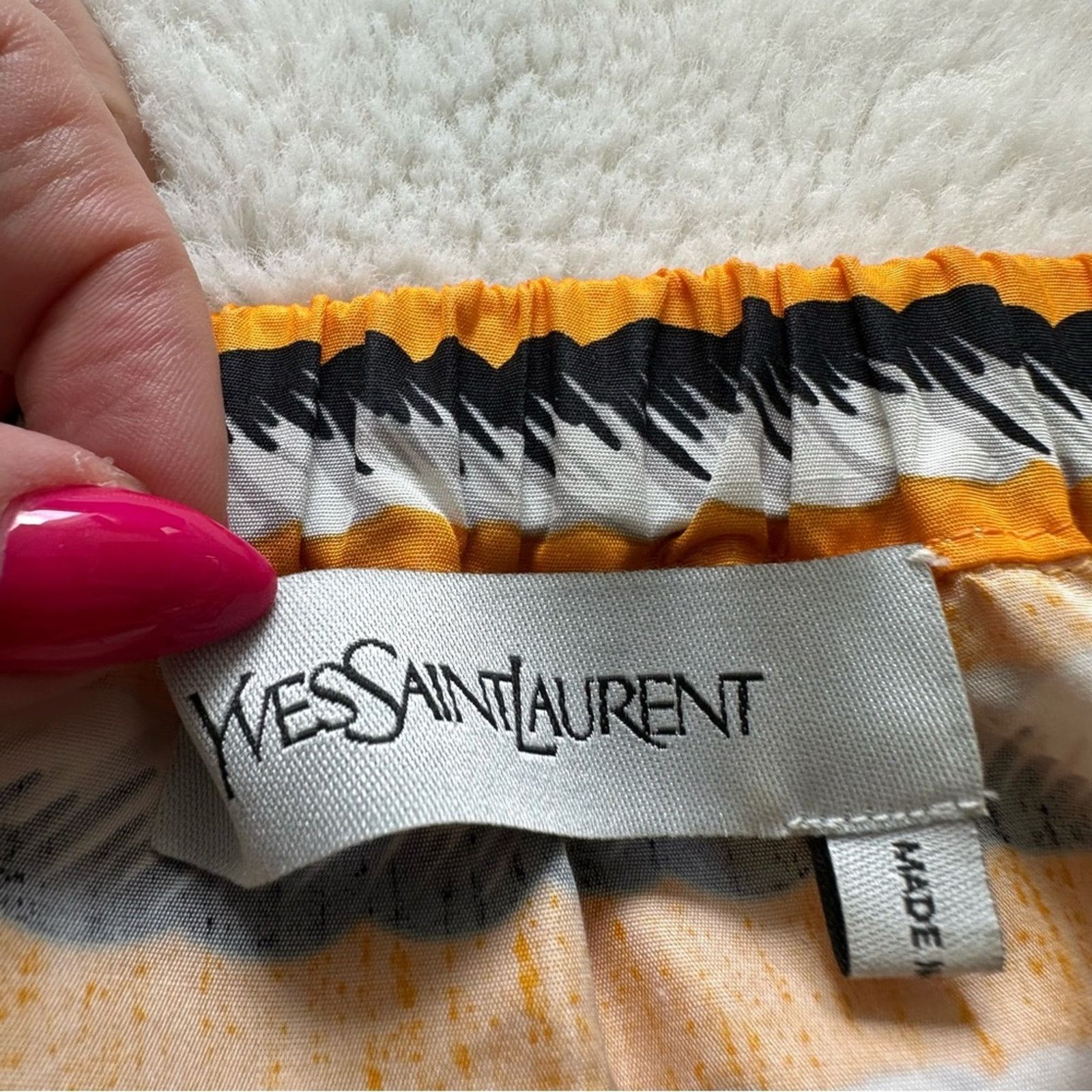 Yves Saint Laurent Yves Saint Laurent silk/cotton blouse size 42ITor 6 US 1250$ Size M / US 6-8 / IT 42-44 - 7 Thumbnail