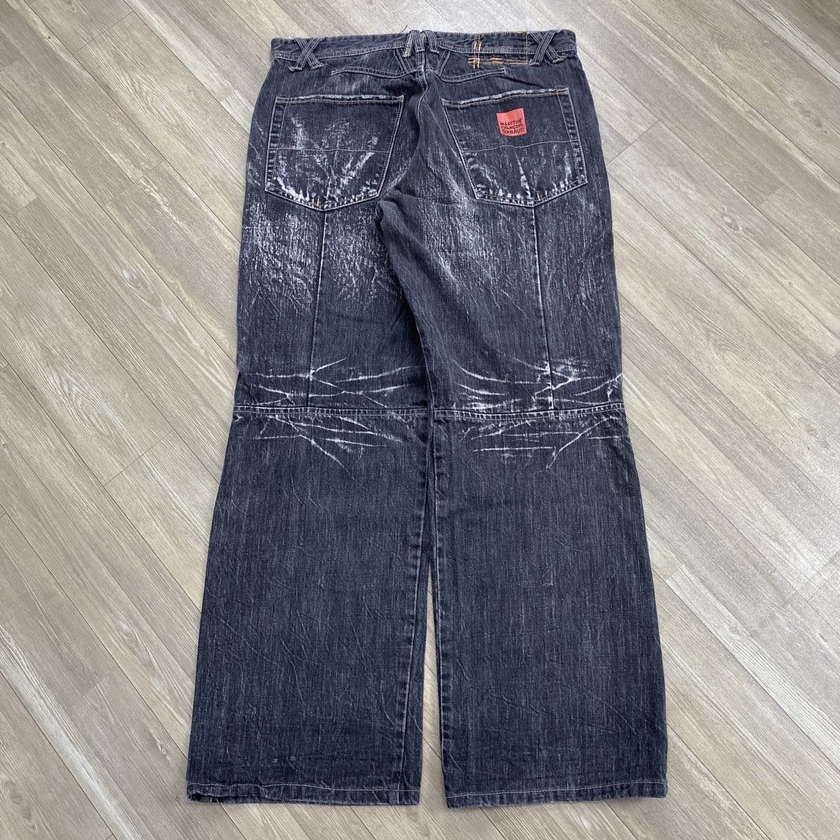 Marithe + Francois Girbaud 90s Marithe Francois Girbaud Y2K Lgb Punk Style Baggy Jeans Size US 38 / EU 54 - 23 Thumbnail