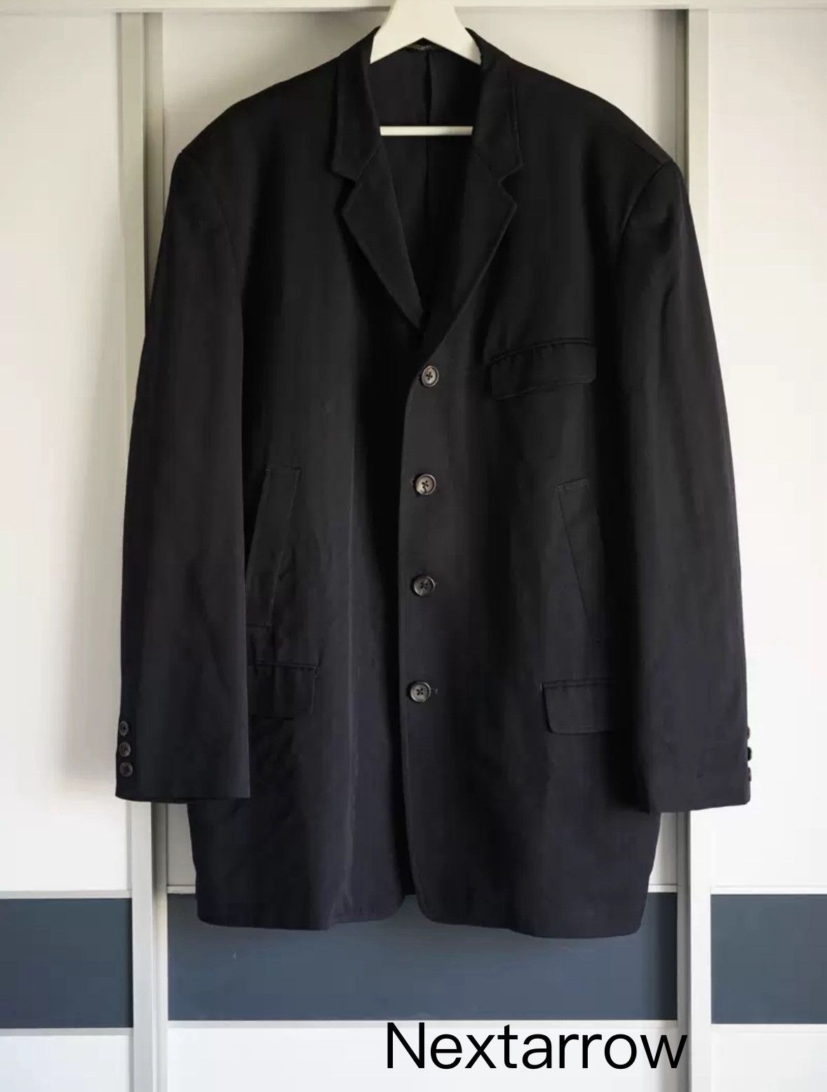 Yohji Yamamoto Yohji Yamamoto 93aw Multi Pocket Wool Suit 2412-Nextarrow Size US M / EU 48-50 / 2 - 1 Thumbnail