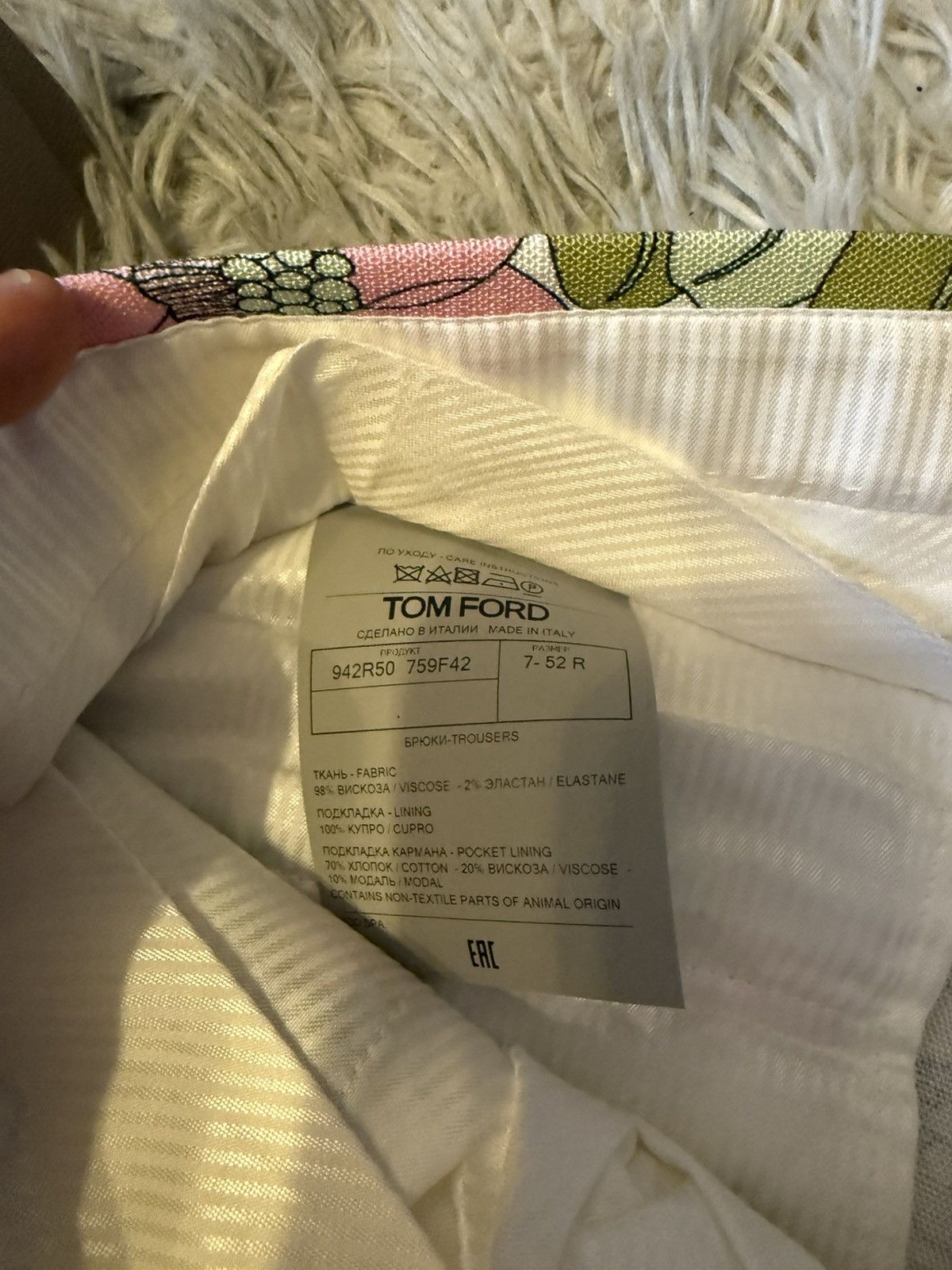 Tom Ford floral pants Size US 36 / EU 52 - 3 Thumbnail