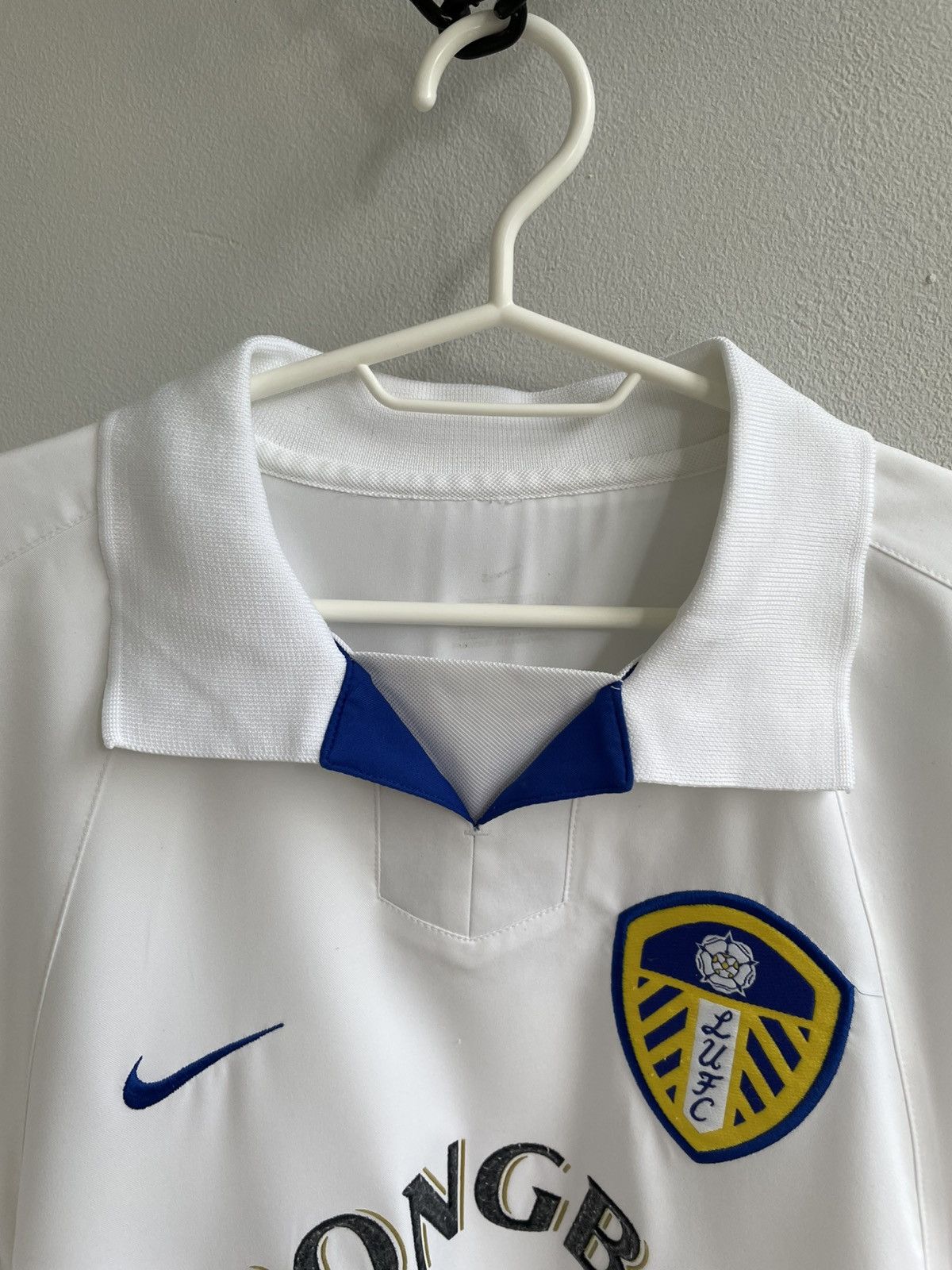 Nike Leeds United FC 2002 2003 Home Football Shirt Soccer Jersey Size US M / EU 48-50 / 2 - 5 Thumbnail