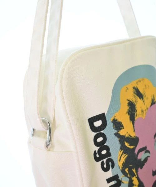 Comme des Garcons SHIRT Tote Bag Photo Print Shoulder Bag Polyester Zipper White Size ONE SIZE - 4 Thumbnail