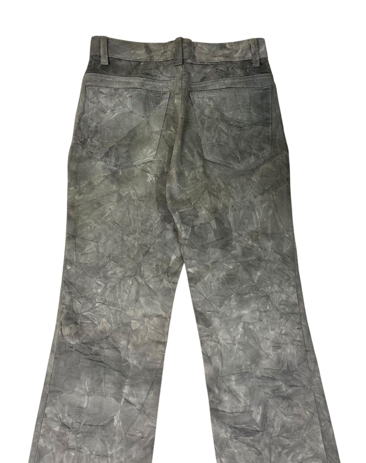 Japanese Brand Flare Japanese Brand A.S.M Grey Marble Pants Size US 27 - 8 Thumbnail