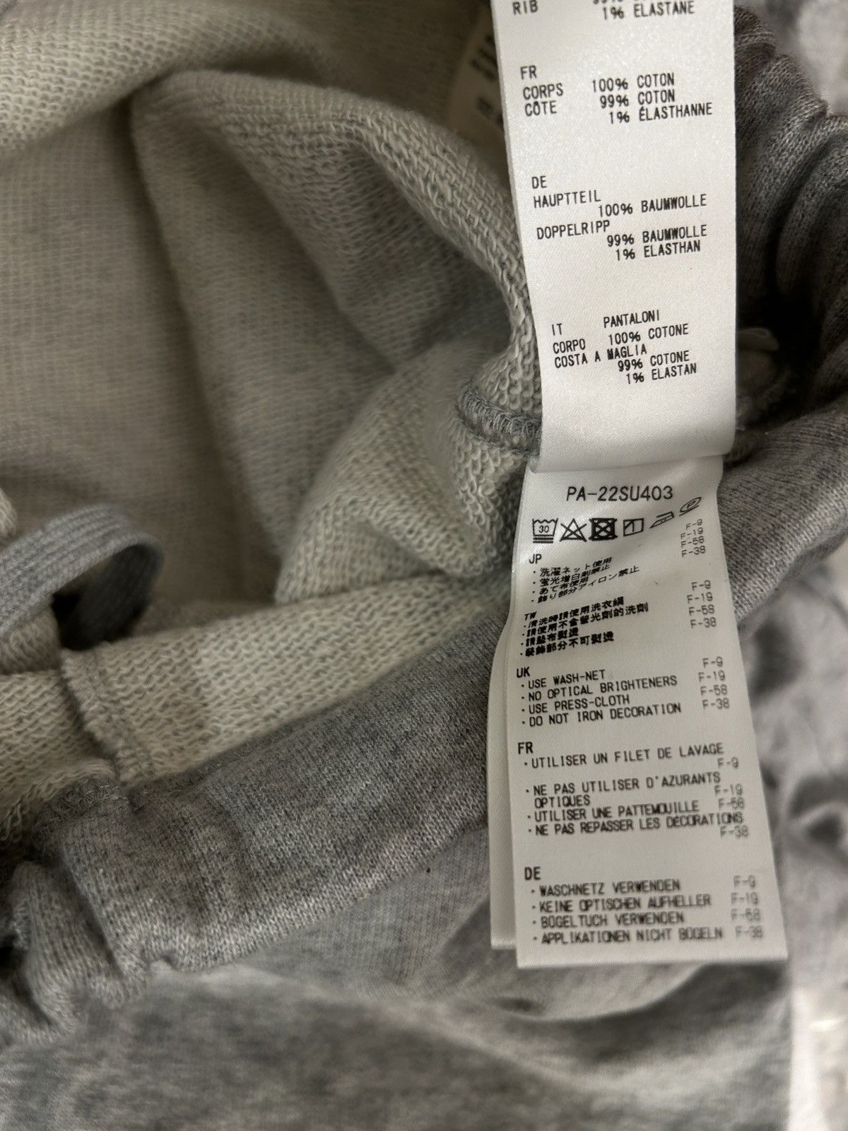 Snow Peak Snow Peak Recycled Cotton Sweatpants size Medium - Grey Size US 32 / EU 48 - 6 Thumbnail