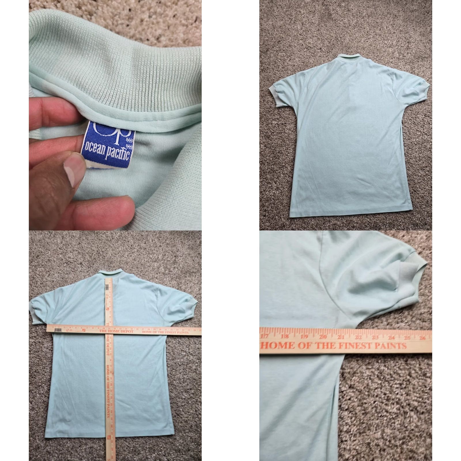 Ocean Pacific VINTAGE Ocean Pacific Polo Shirt Mens XL Blue Short Sleeve Pullover 80s Size US XL / EU 56 / 4 - 8 Thumbnail