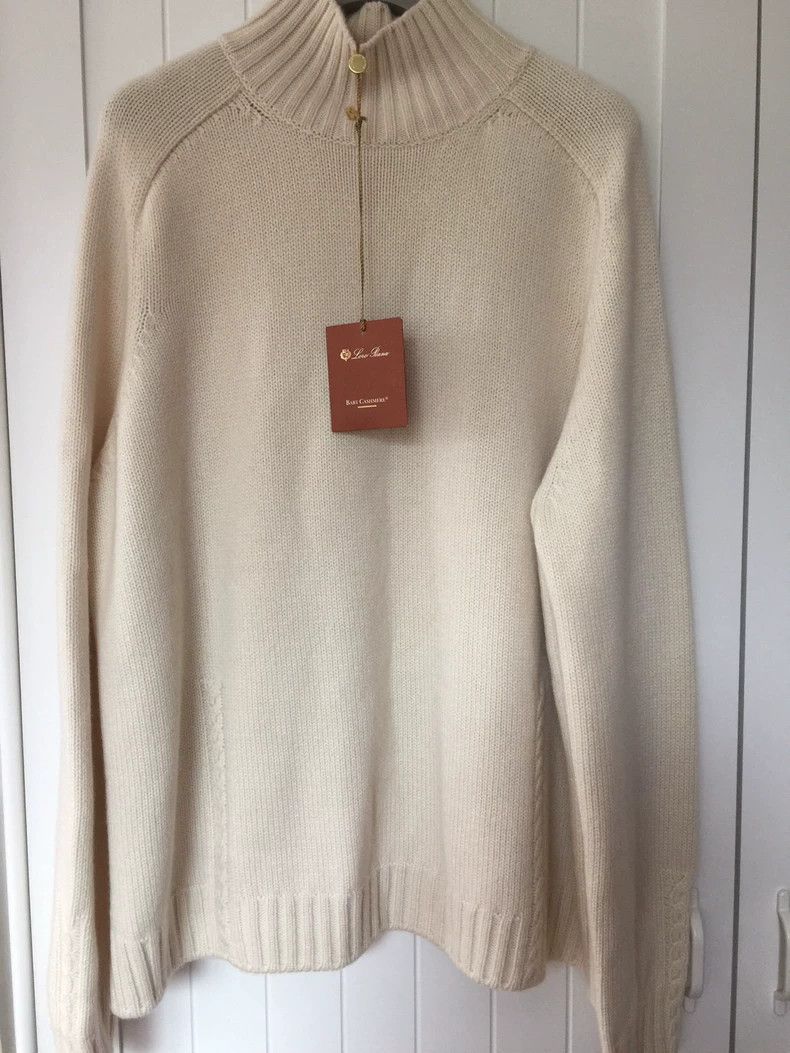 Loro Piana LORO PIANA High collar cashmere sweater Size XL / US 12-14 / IT 48-50 - 2 Thumbnail
