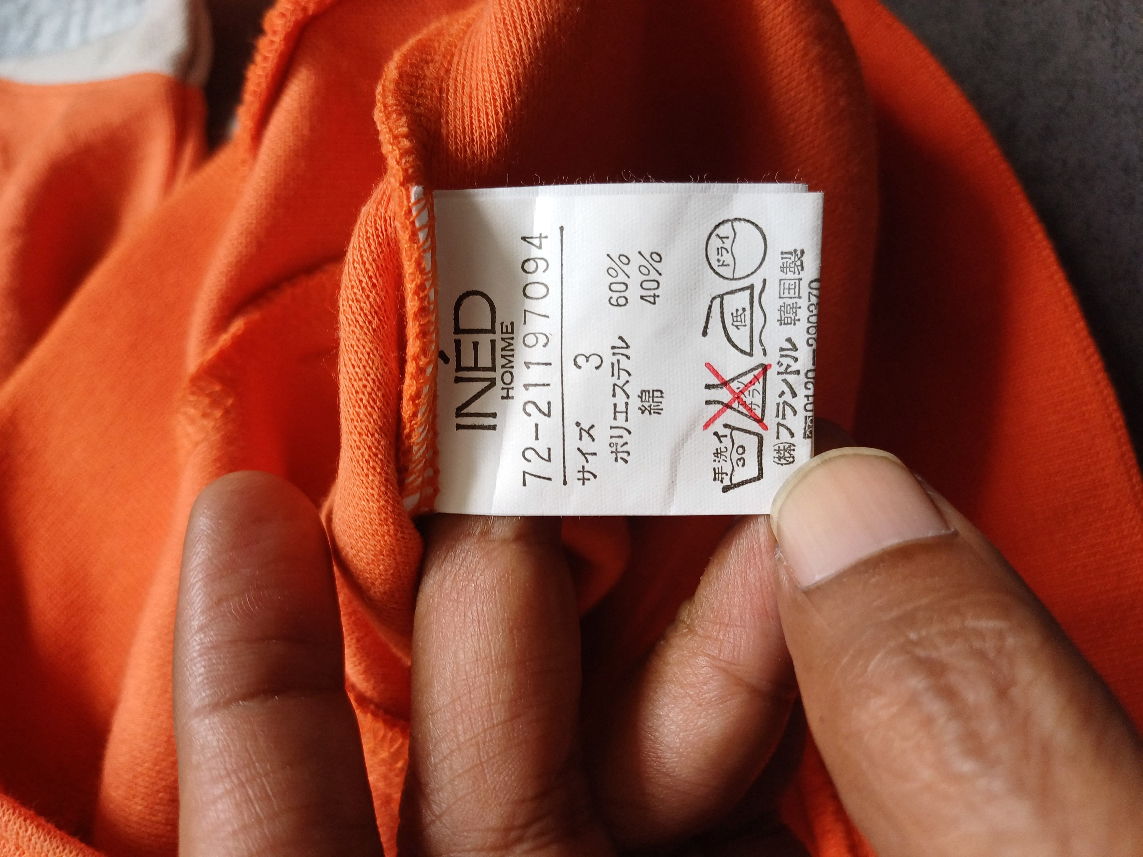 Japanese Brand ined homme Size US L / EU 52-54 / 3 - 5 Thumbnail