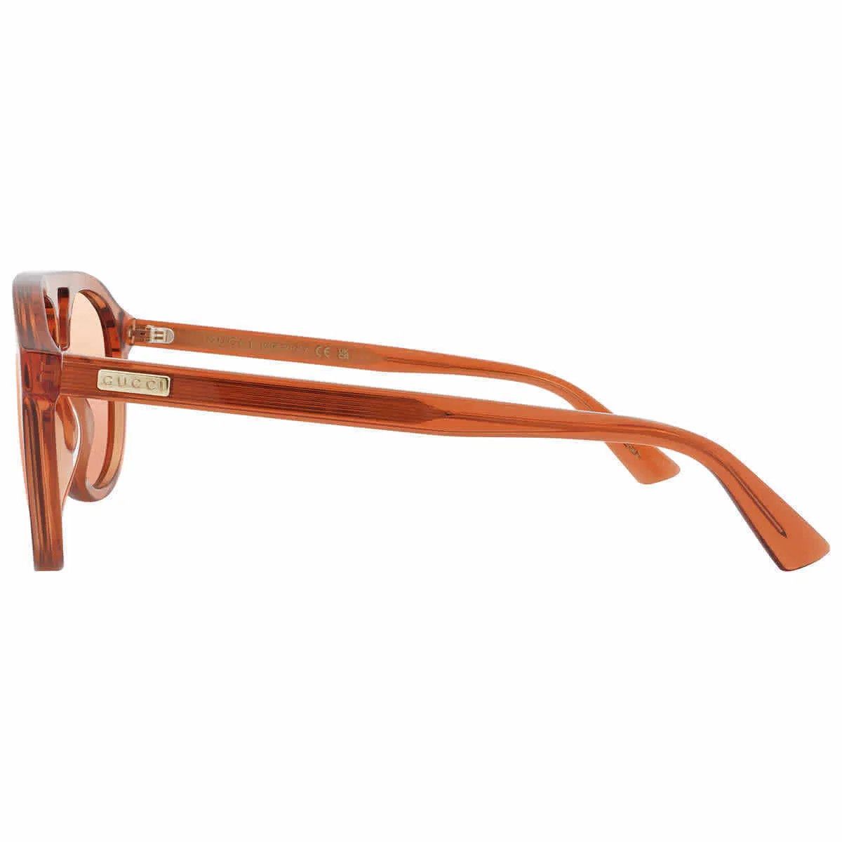 Gucci NEW GUCCI GG1320S-002 Orange Size ONE SIZE - 2 Thumbnail