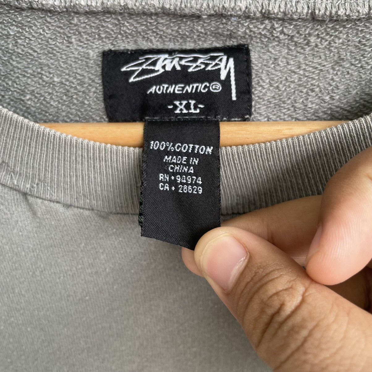Stussy Vintage Thrashed Y2K Stussy Sweater Size US XL / EU 56 / 4 - 4 Thumbnail
