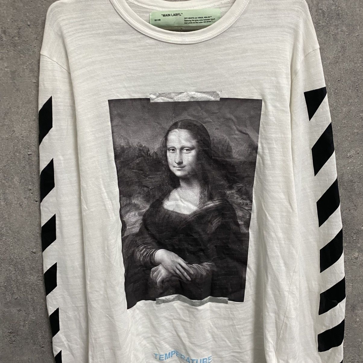 Off-White Off-White Mona Lisa Long Sleeve Tee Size US S / EU 44-46 / 1 - 4 Thumbnail