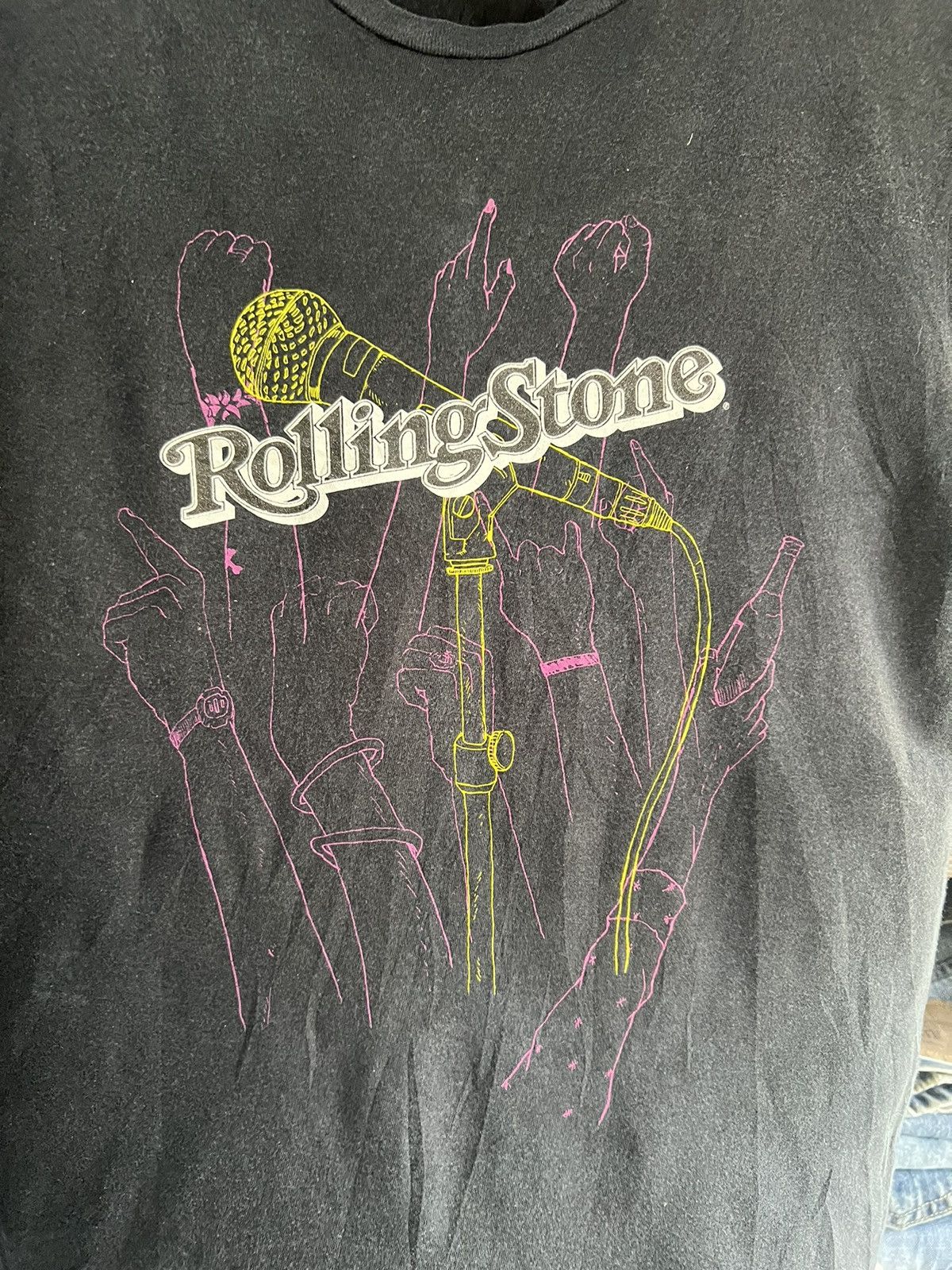 Beams Plus 🔥Rare Beams x Rolling Stone Tee Size US M / EU 48-50 / 2 - 5 Thumbnail