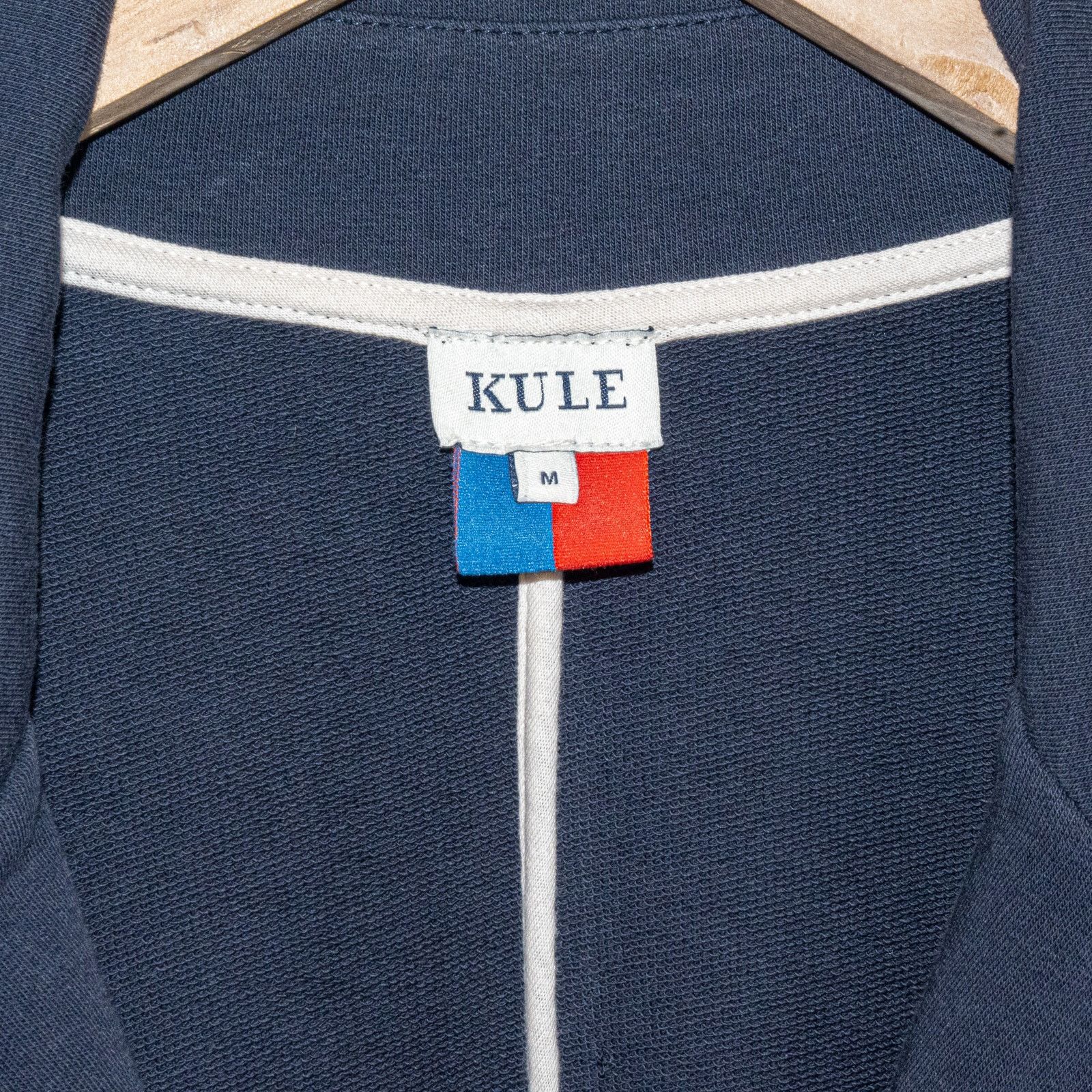 KULE Kule Women's Medium The Syd Jersey knit blazer Jacket Navy Size M / US 6-8 / IT 42-44 - 2 Thumbnail