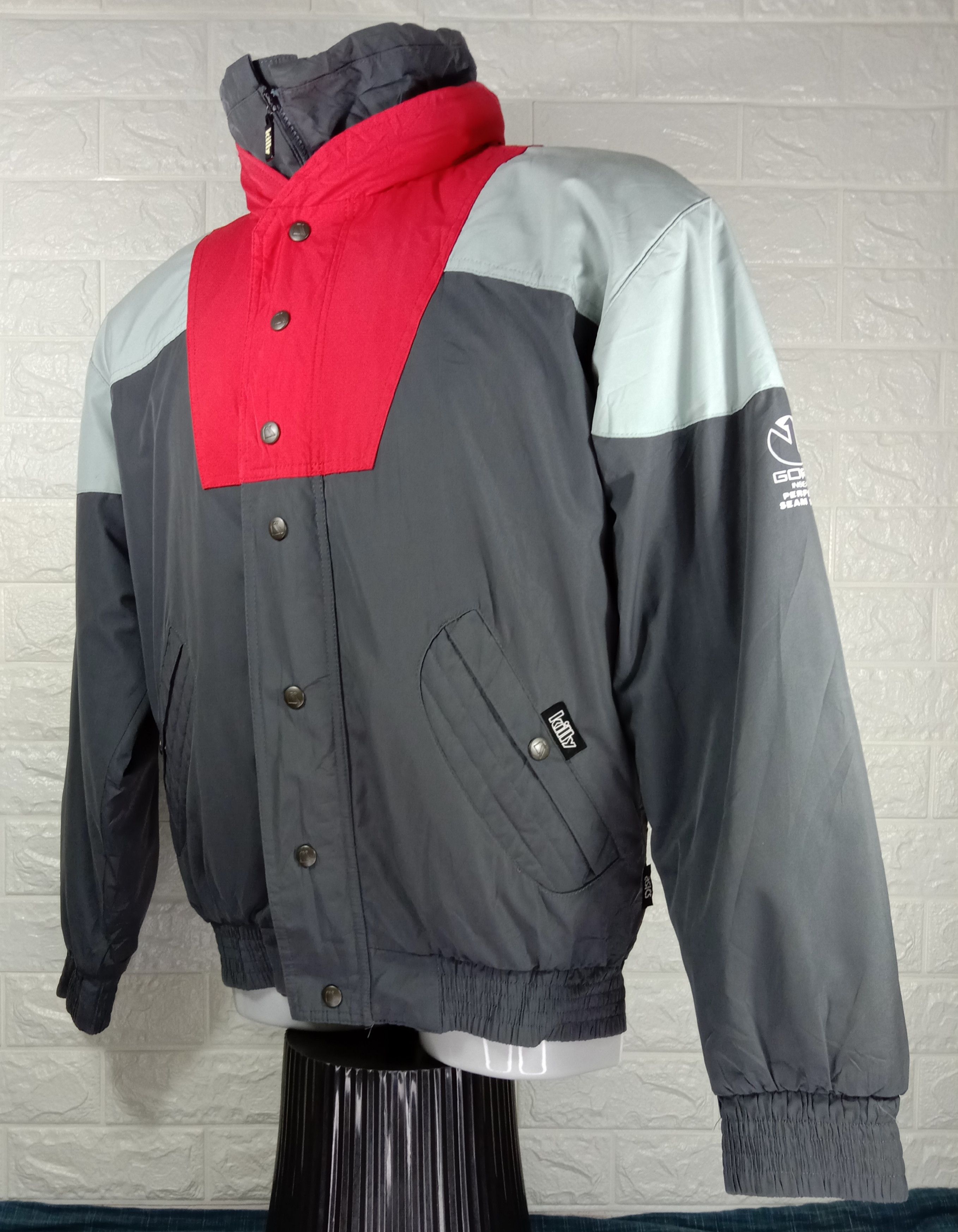 Asics Vintage Asics x Killy Goretex Jacket Size US L / EU 52-54 / 3 - 3 Thumbnail