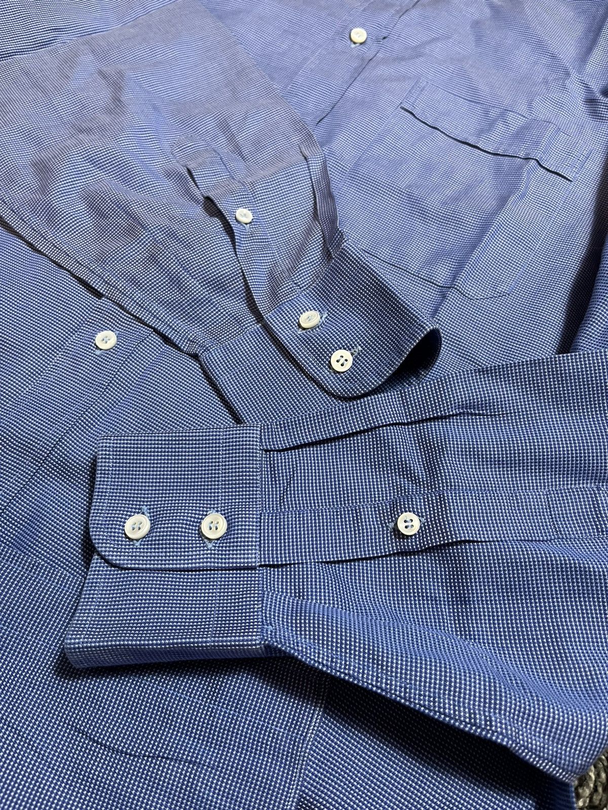 Brioni BRIONI COTTON CLASSIC SHIRT MADE IN ITALY XL Size US XL / EU 56 / 4 - 5 Thumbnail