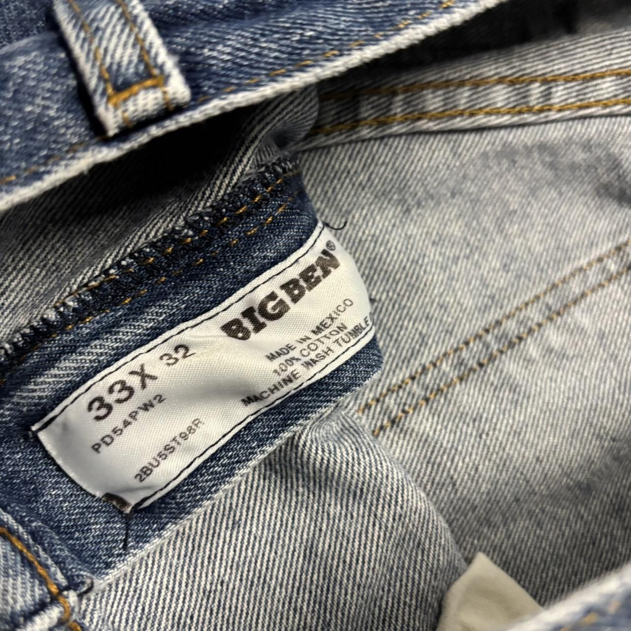 Japanese Brand × Vintage Crazy Vintage Y2K/2000s Faded Medium Wash Essential Denim Jeans! Size US 32 / EU 48 - 8 Thumbnail
